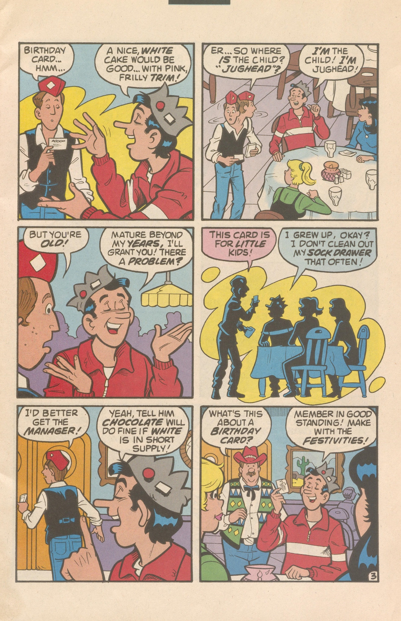 Read online Archie's Pal Jughead Comics comic -  Issue #115 - 5