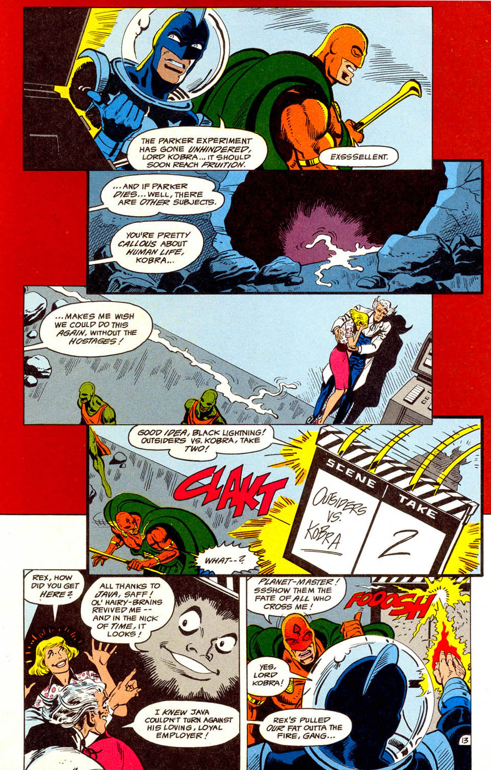 Read online The Outsiders (1985) comic -  Issue #22 - 14