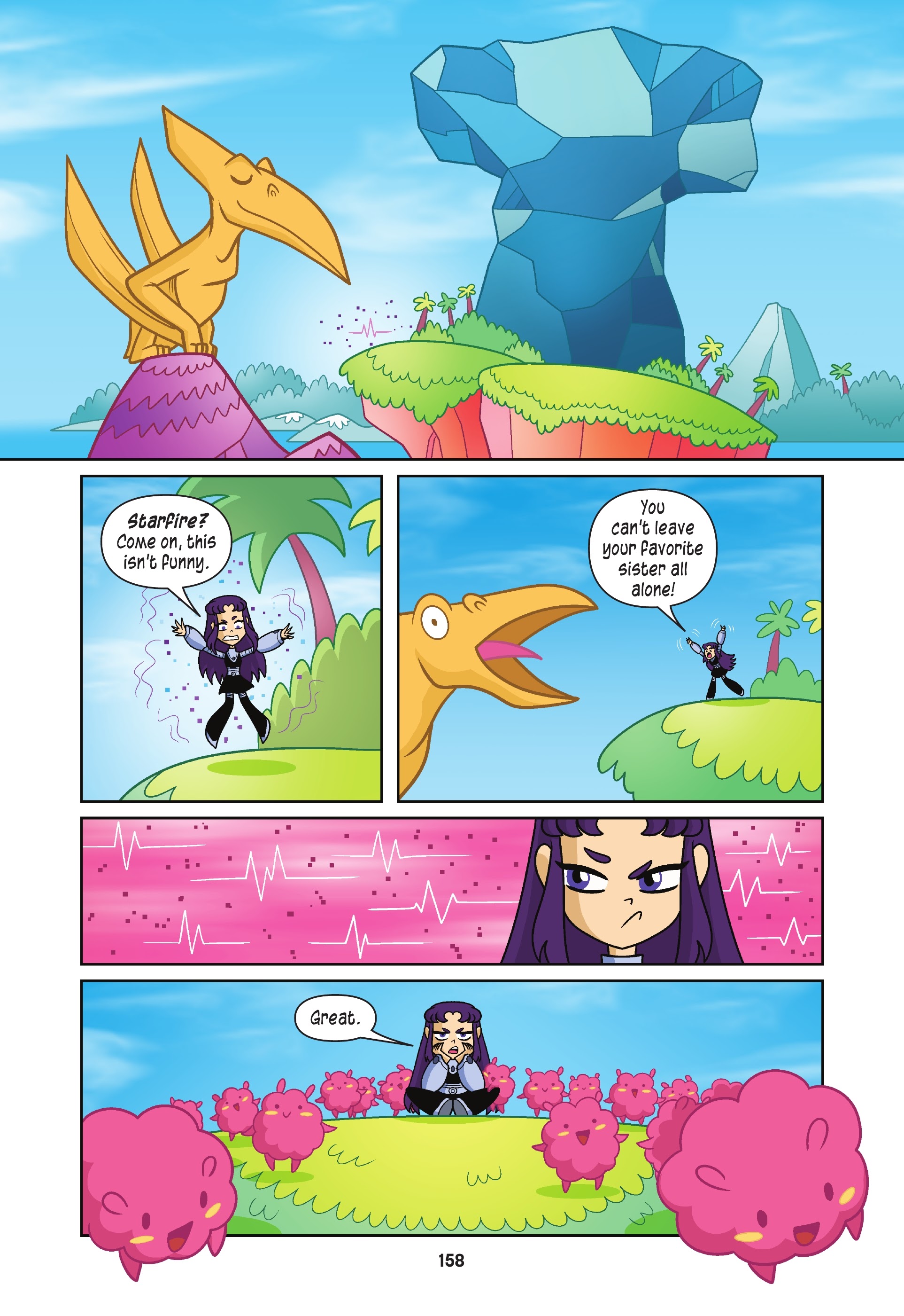 Read online Teen Titans Go!/DC Super Hero Girls: Exchange Students comic -  Issue # TPB (Part 2) - 56