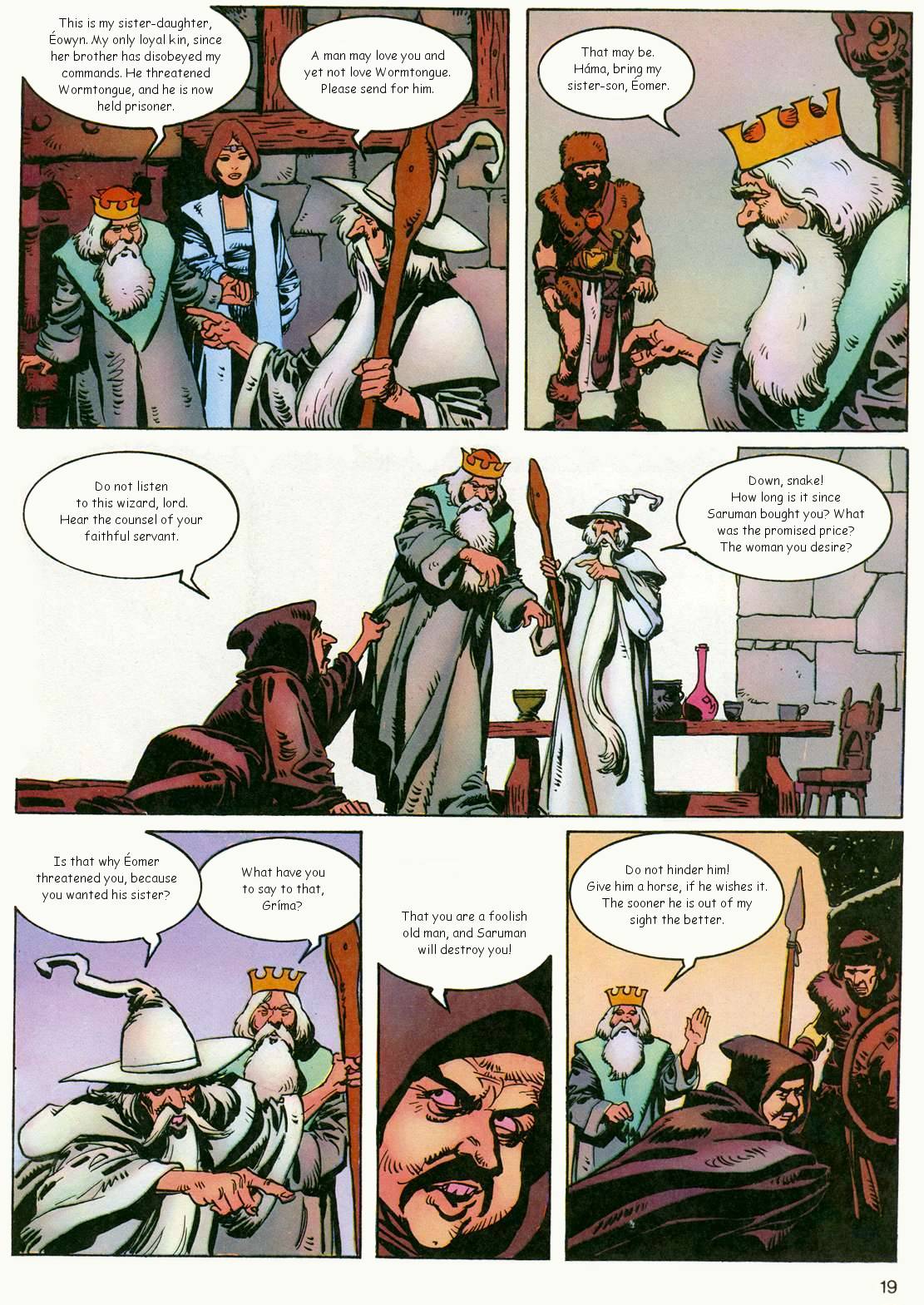 Read online El Señor de los Anillos comic -  Issue #3 - 16