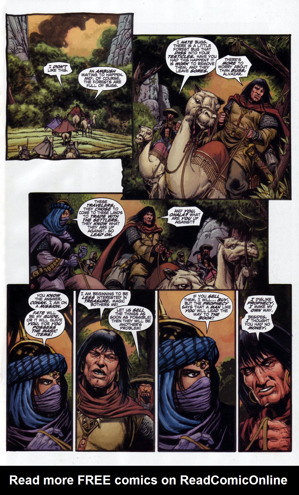 Read online Conan and the Songs of the Dead comic -  Issue #4 - 9