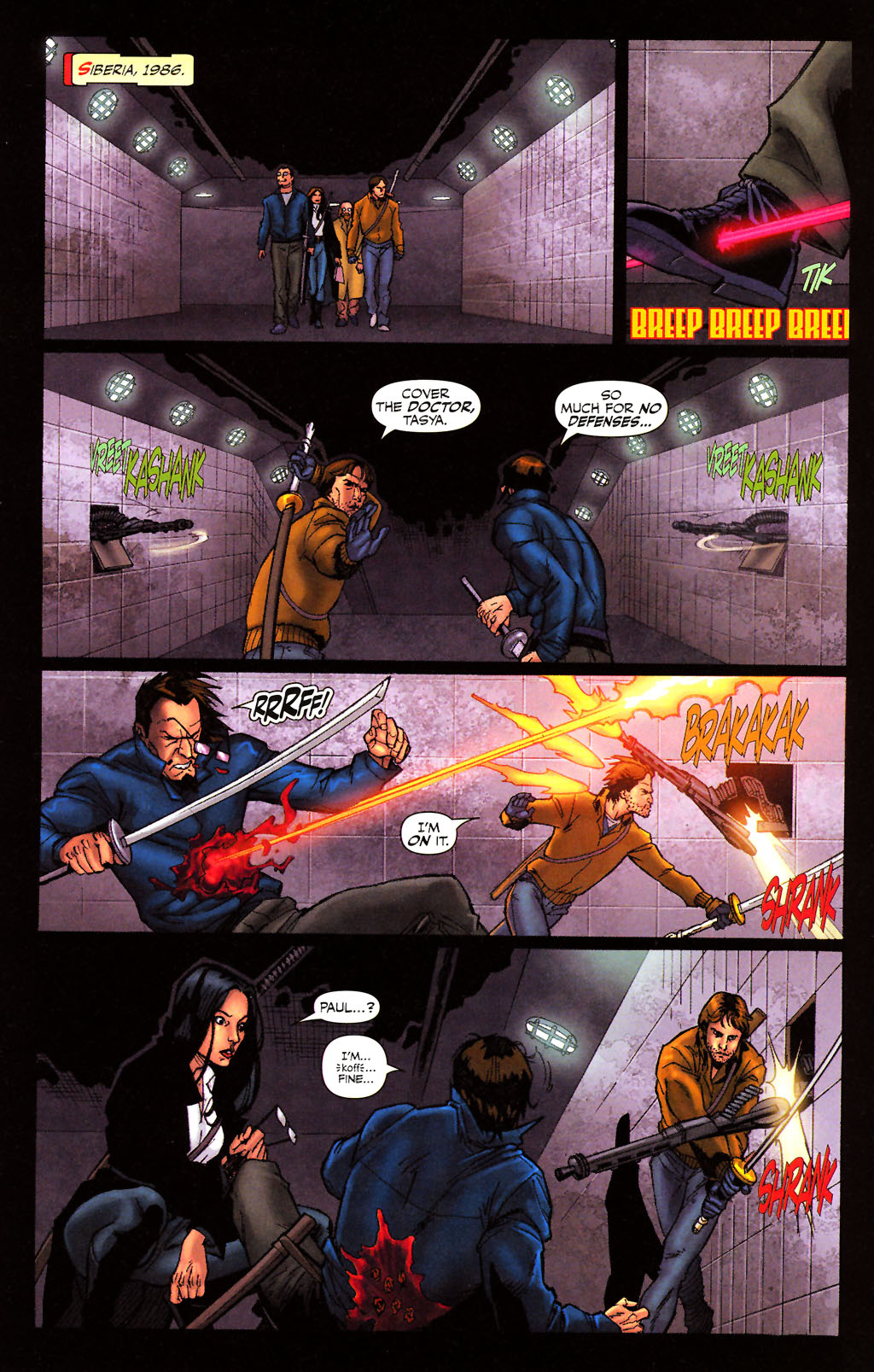Read online Highlander comic -  Issue #4 - 18