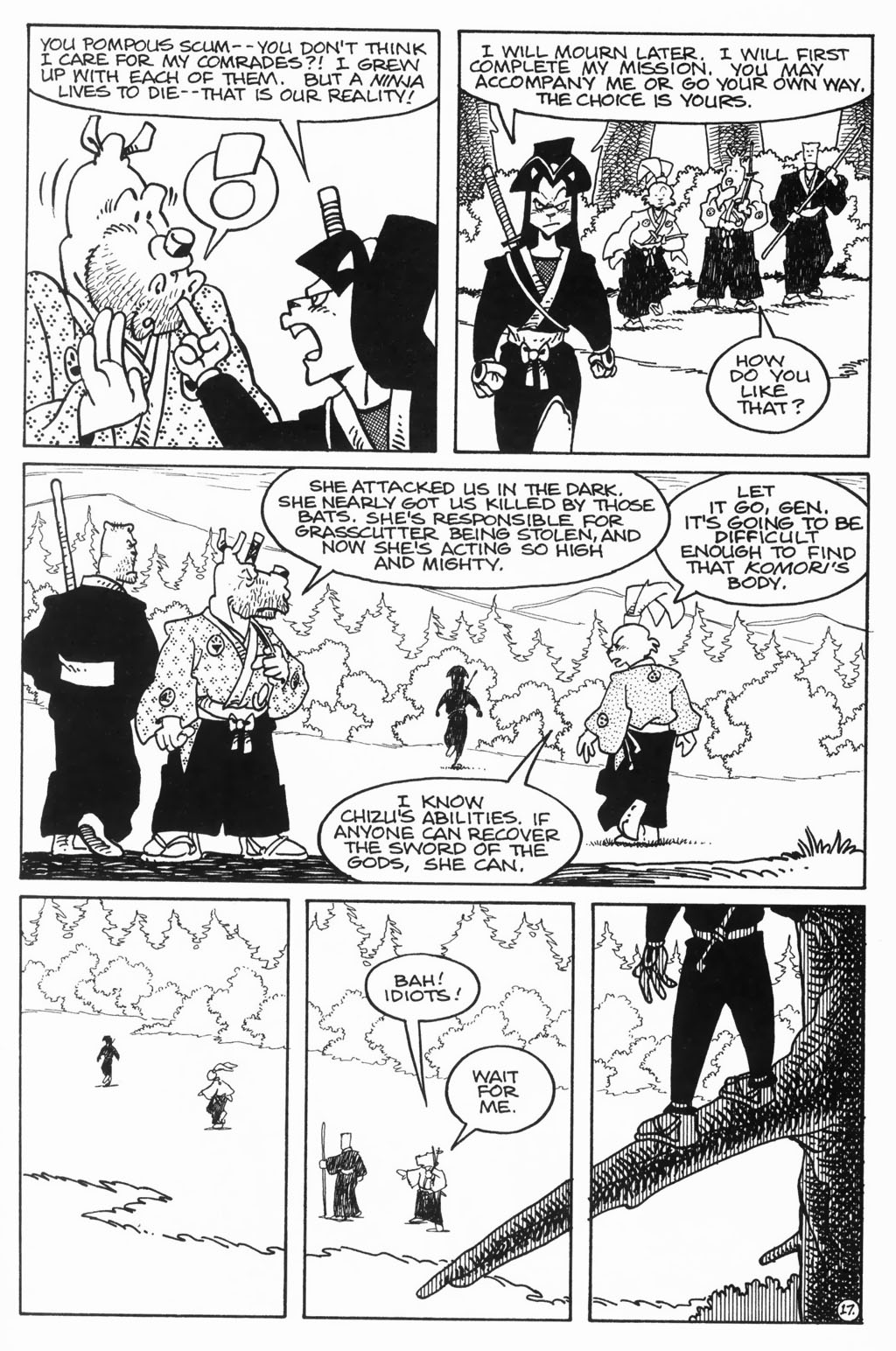 Read online Usagi Yojimbo (1996) comic -  Issue #42 - 18