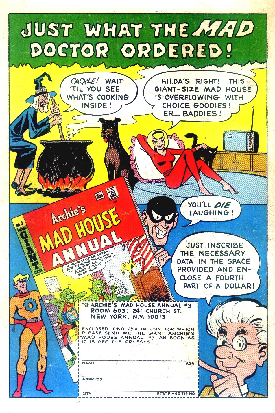 Read online Archie's Madhouse comic -  Issue #42 - 36