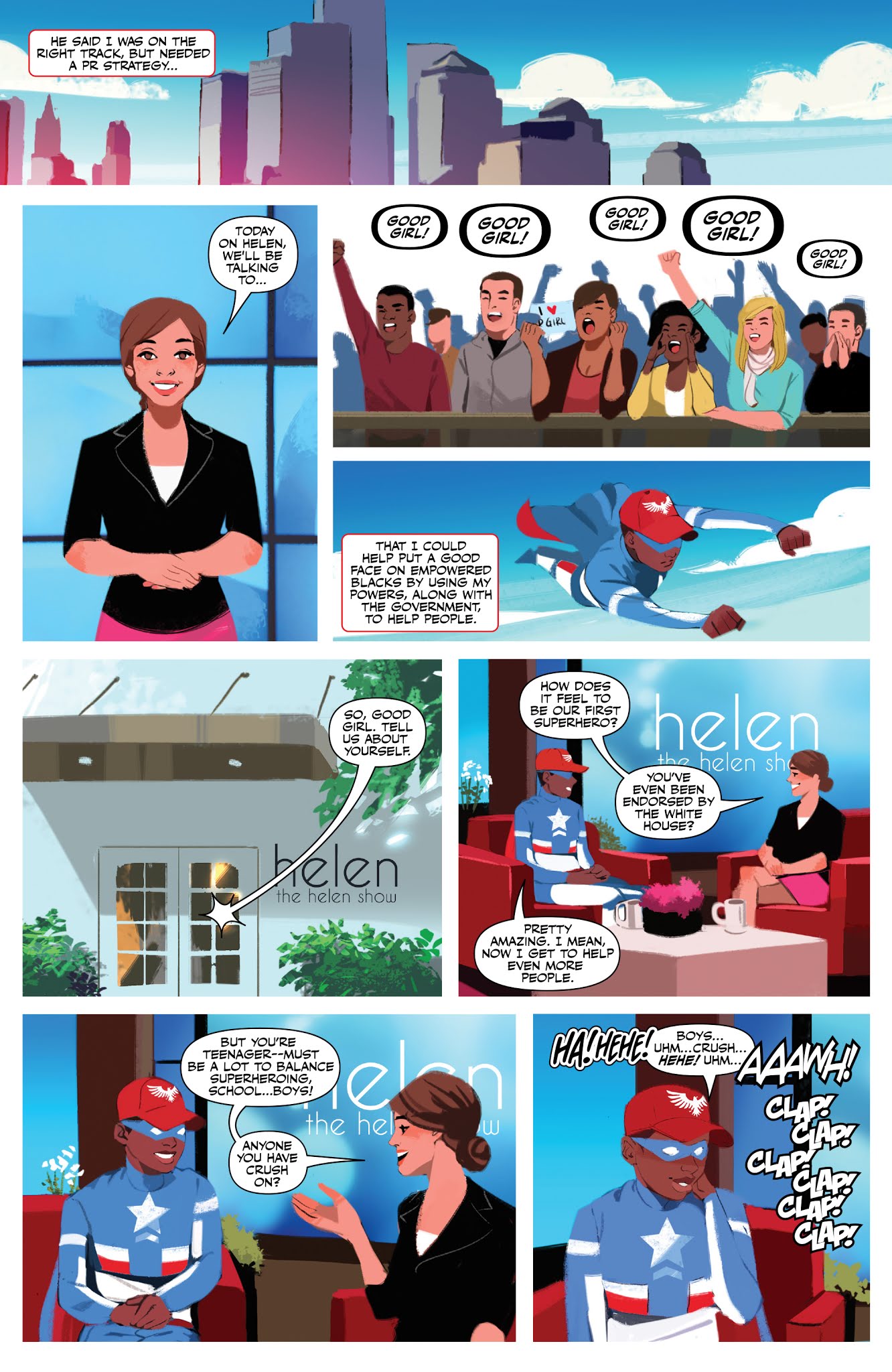 Read online Black AF America's Sweetheart comic -  Issue # TPB - 23