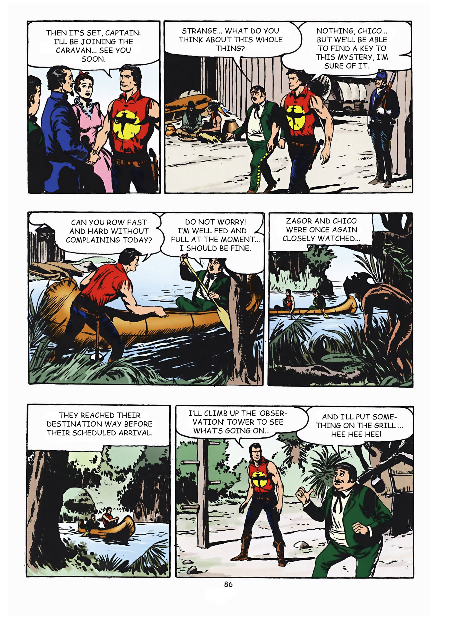 Read online Zenith gigante - Zagor gigante comic -  Issue #2 - 87