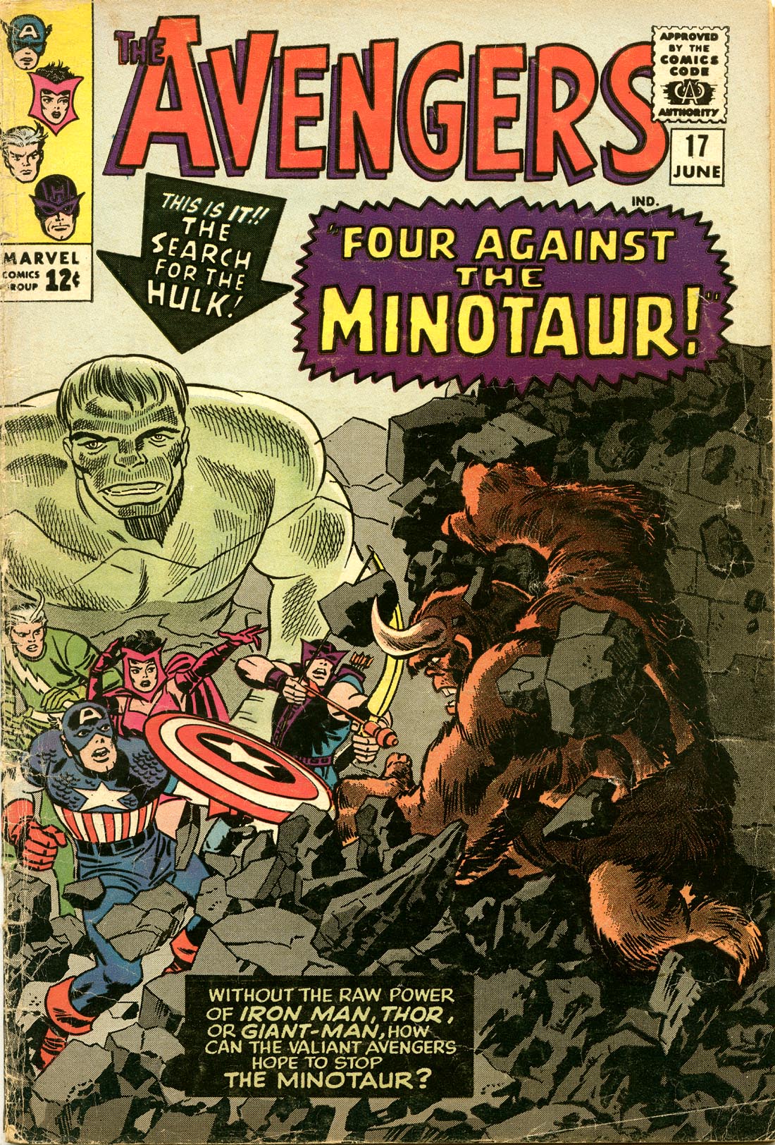 Read online The Avengers (1963) comic -  Issue #17 - 1