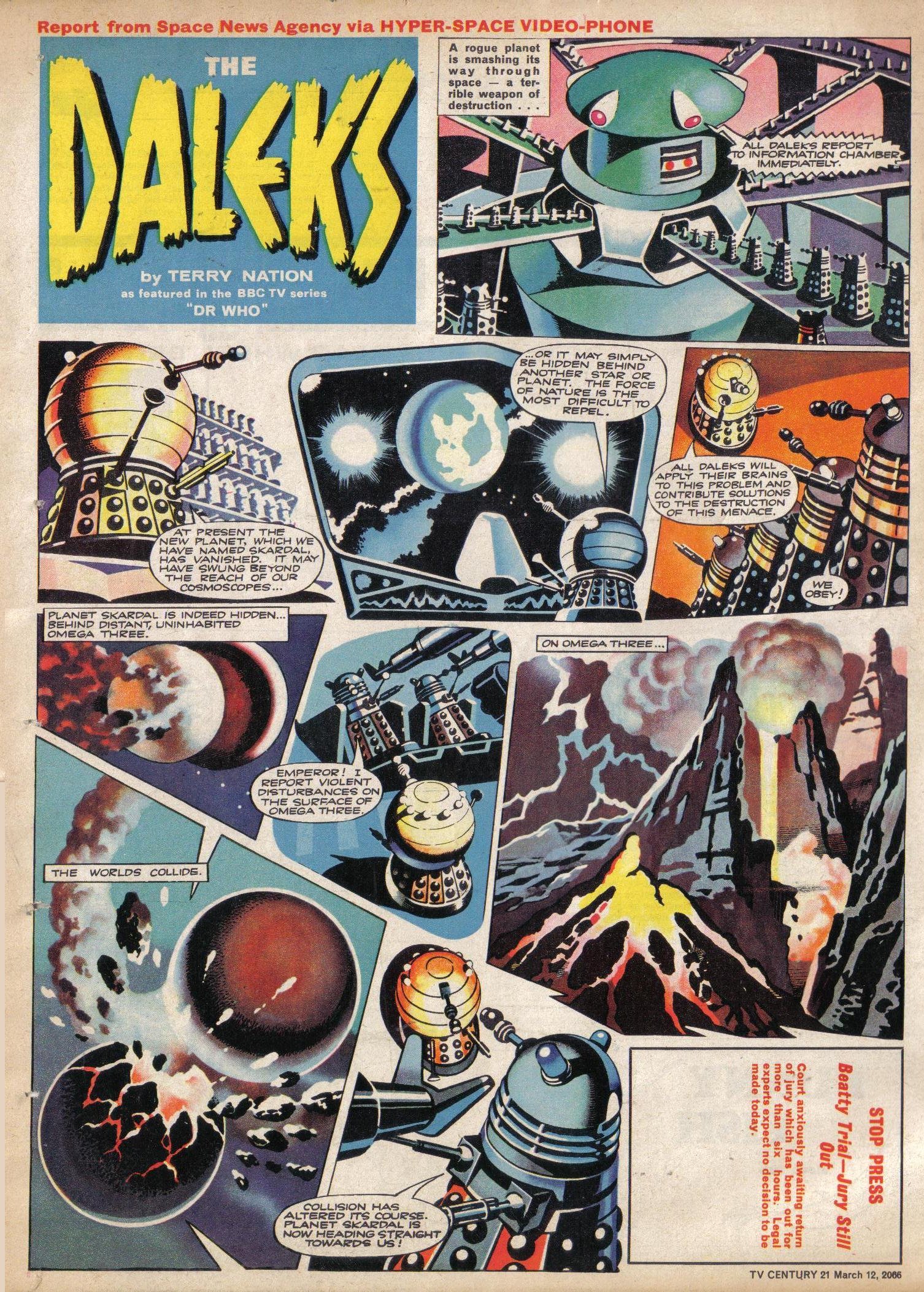 Read online TV Century 21 (TV 21) comic -  Issue #60 - 21