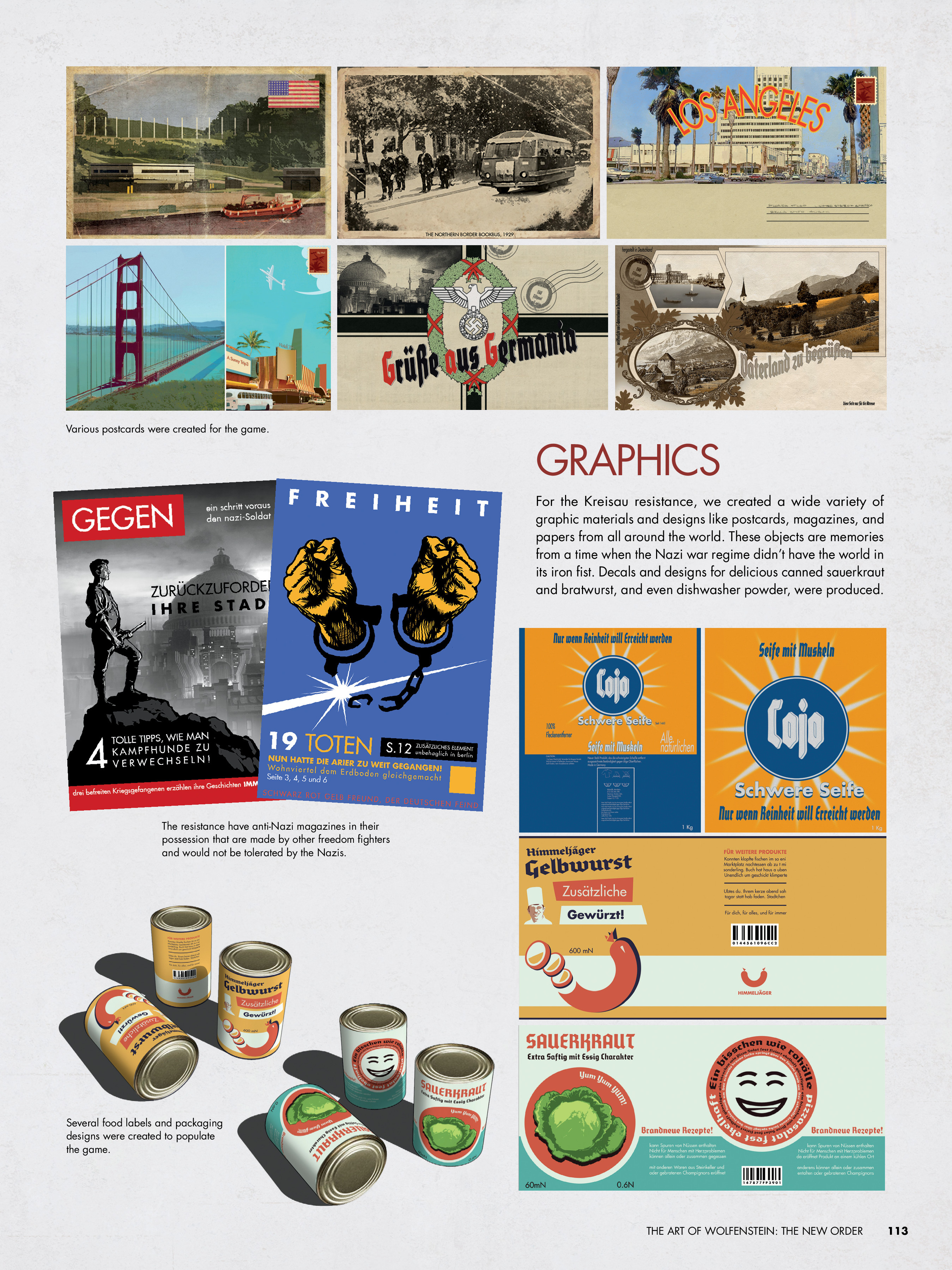 Read online The Art of Wolfenstein: The New Order comic -  Issue # TPB (Part 2) - 6