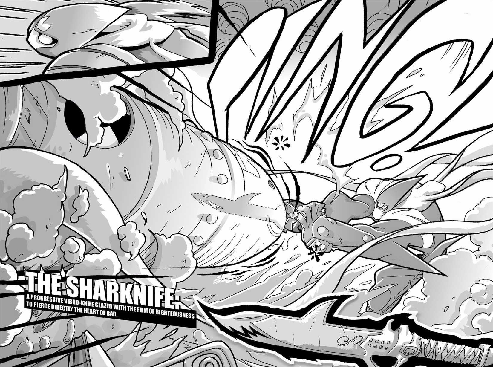 Read online Sharknife comic -  Issue # TPB 1 - 97