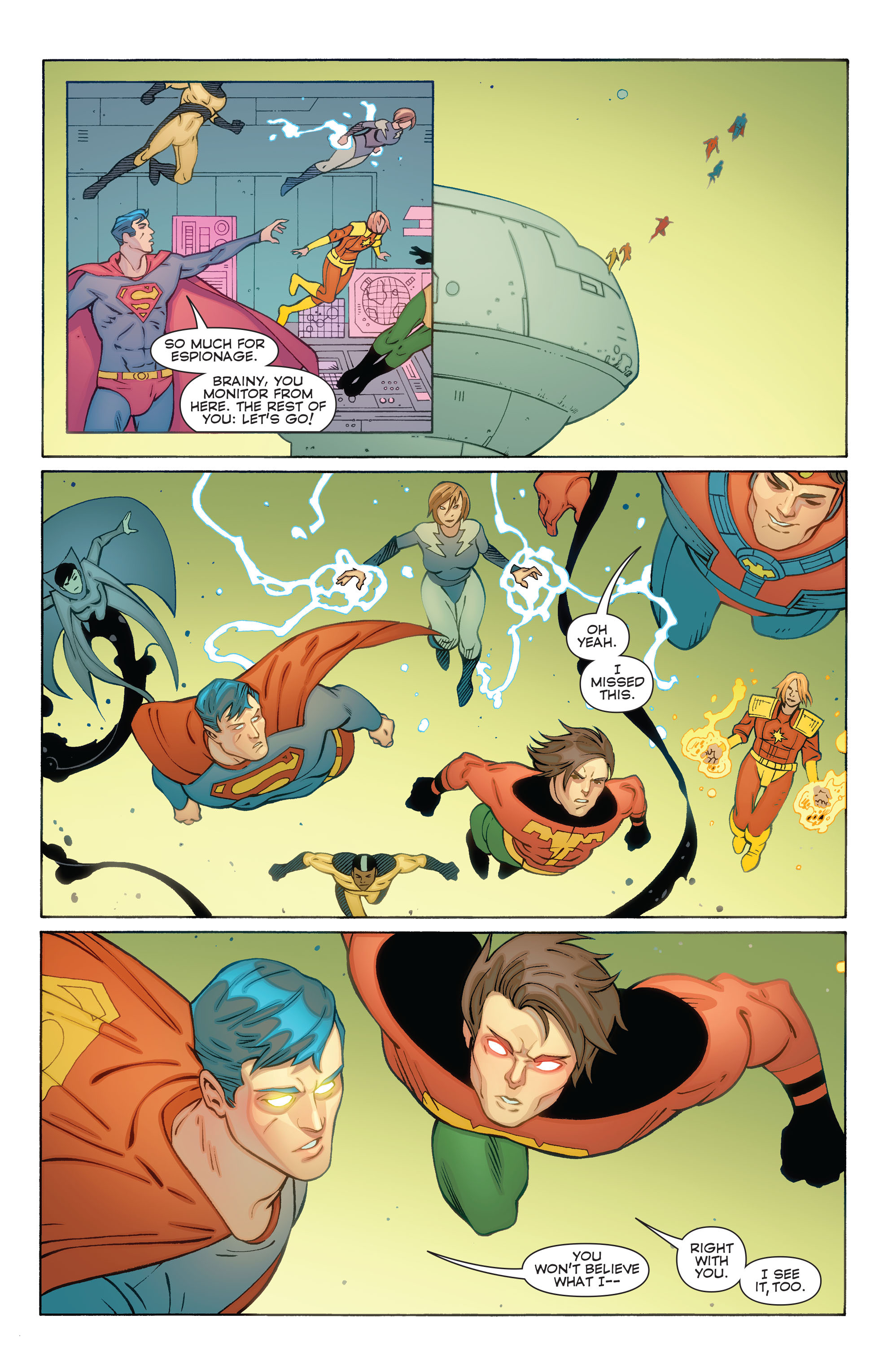 Read online Convergence Superboy and the Legion of Super-Heroes comic -  Issue #1 - 22