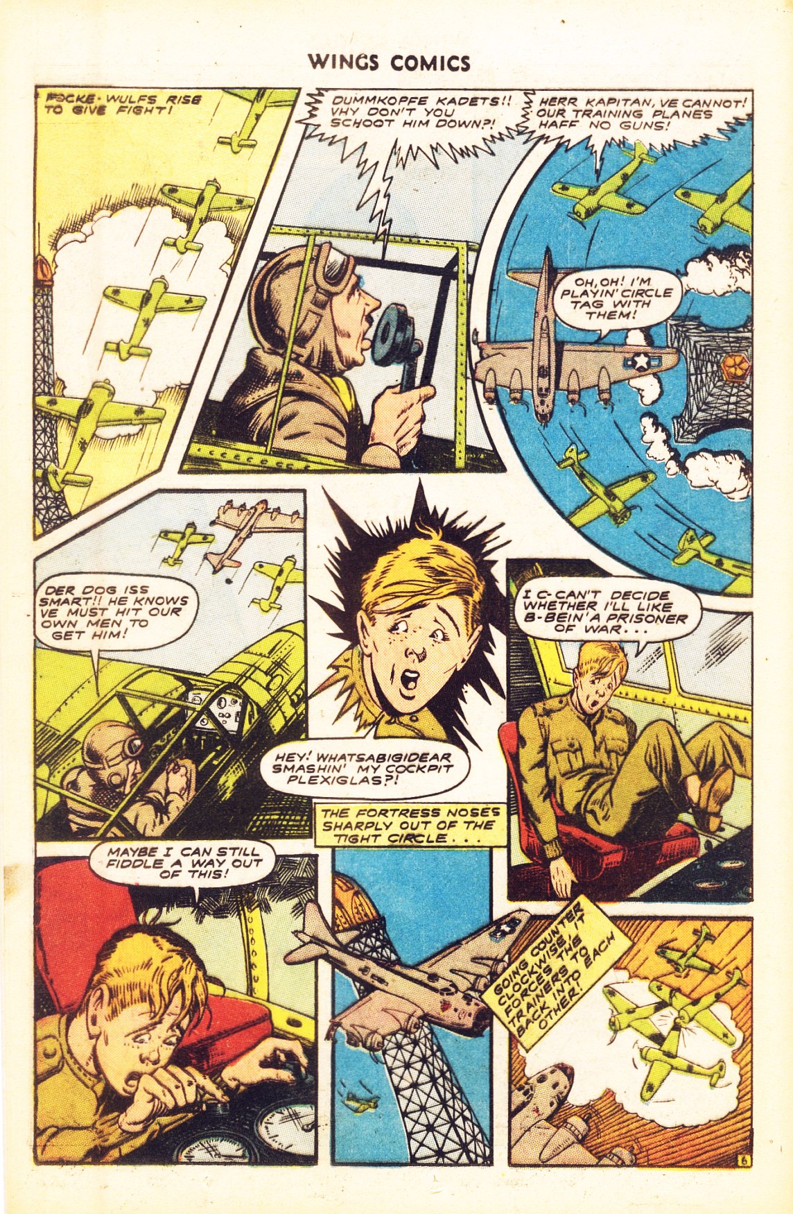 Read online Wings Comics comic -  Issue #50 - 18