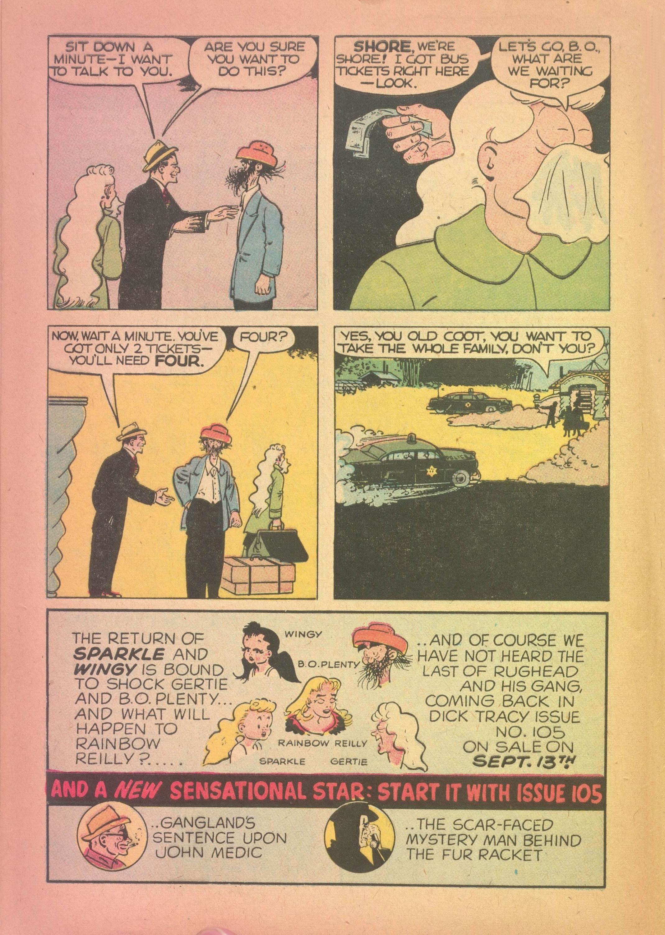 Read online Dick Tracy comic -  Issue #104 - 28