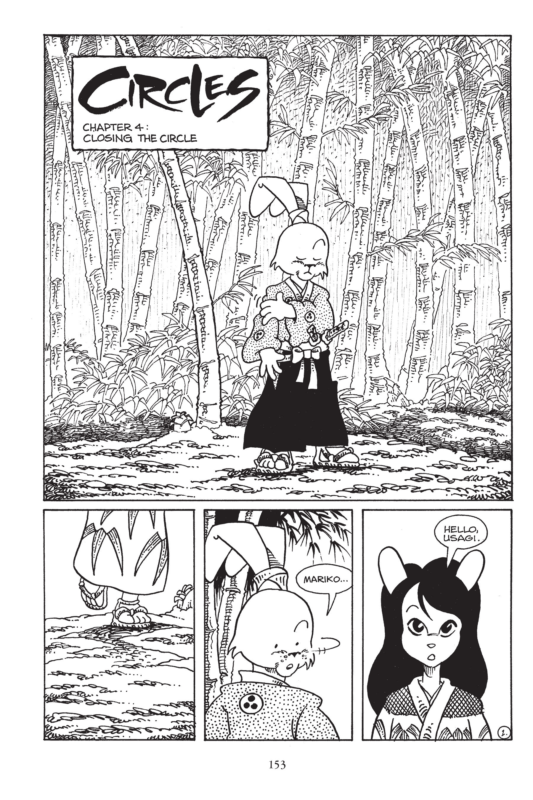 Read online Usagi Yojimbo (1987) comic -  Issue # _TPB 6 - 152