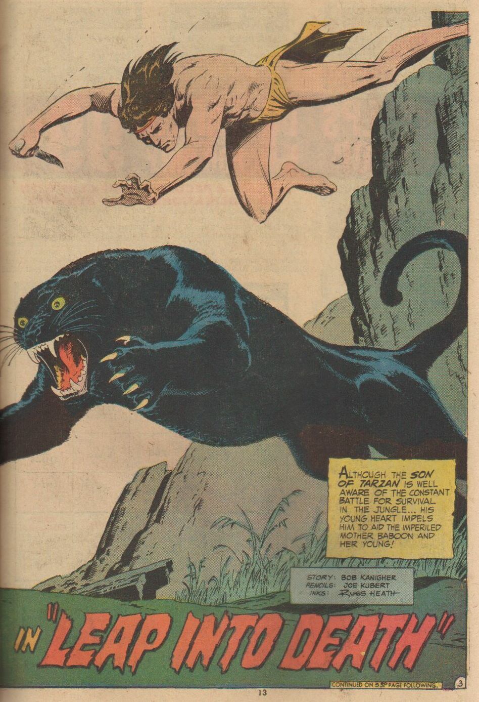 Read online Tarzan (1972) comic -  Issue #230 - 13