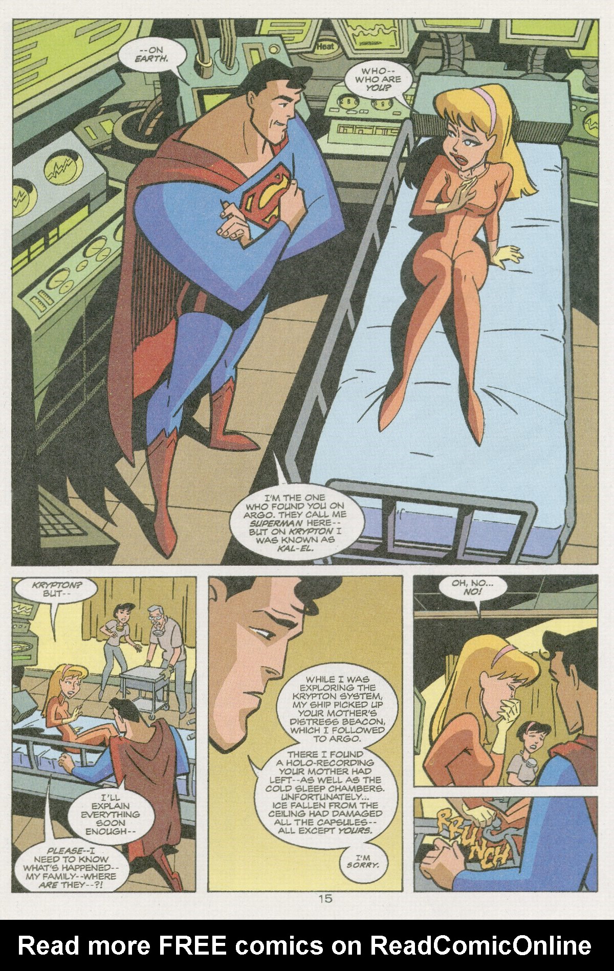 Read online Superman Adventures comic -  Issue #21 - 16