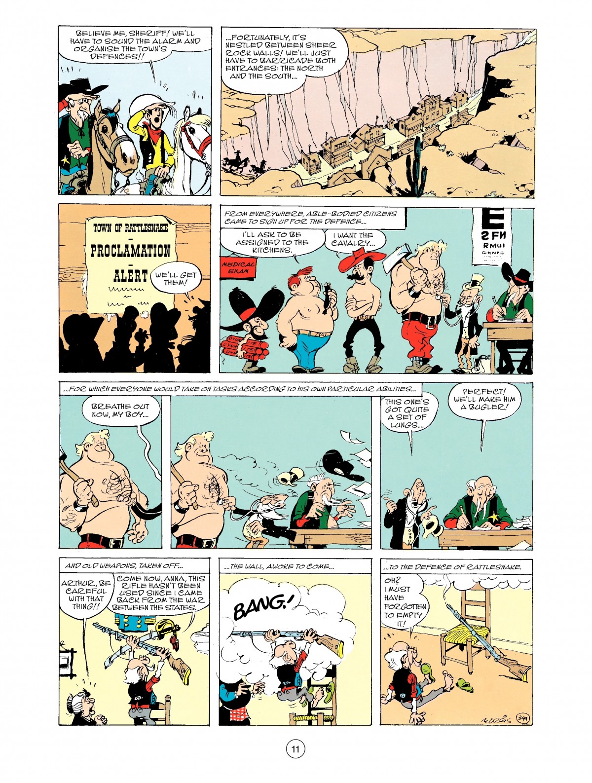Read online A Lucky Luke Adventure comic -  Issue #43 - 11