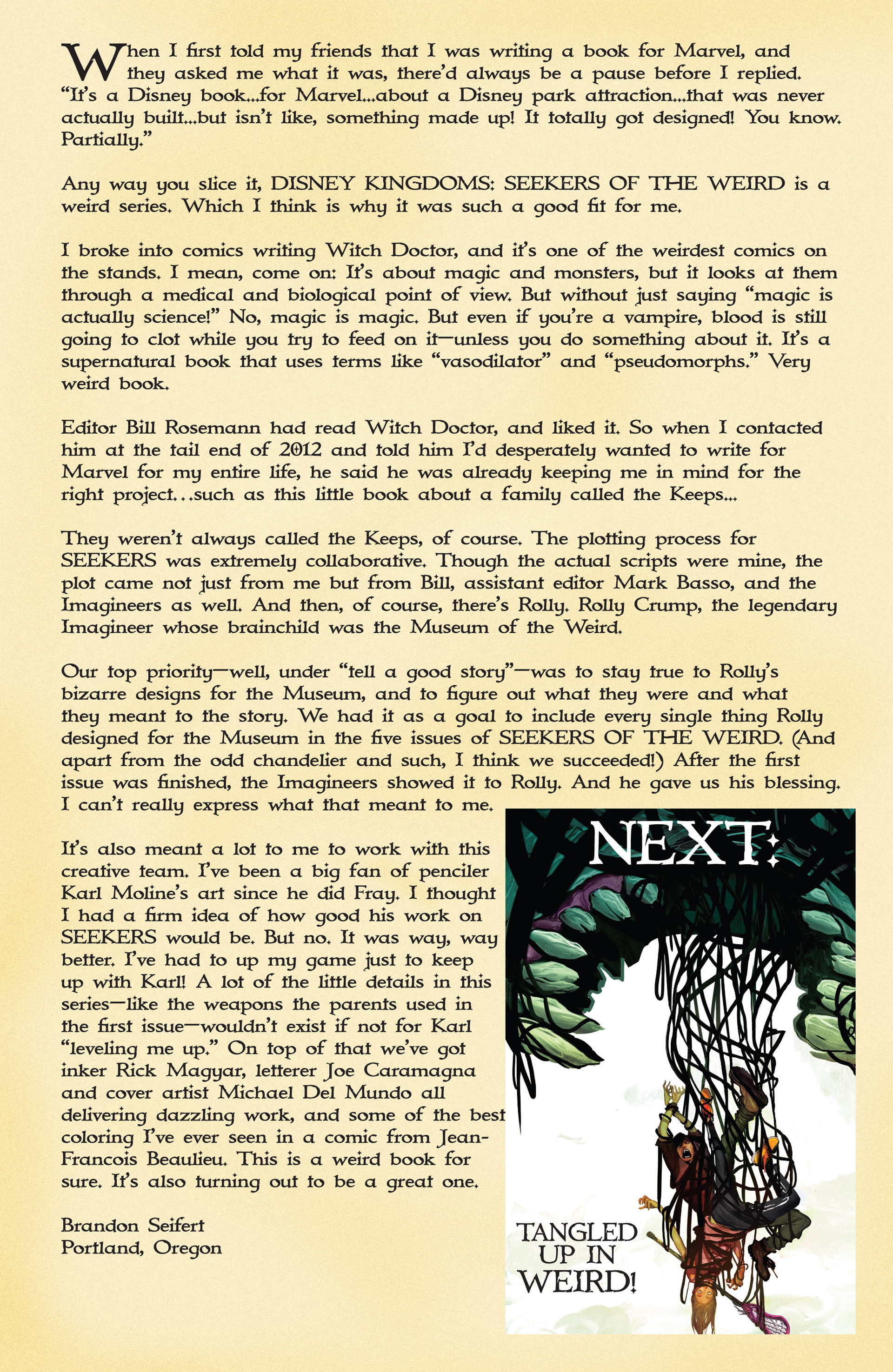 Read online Disney Kingdoms: Seekers of the Weird comic -  Issue #2 - 23