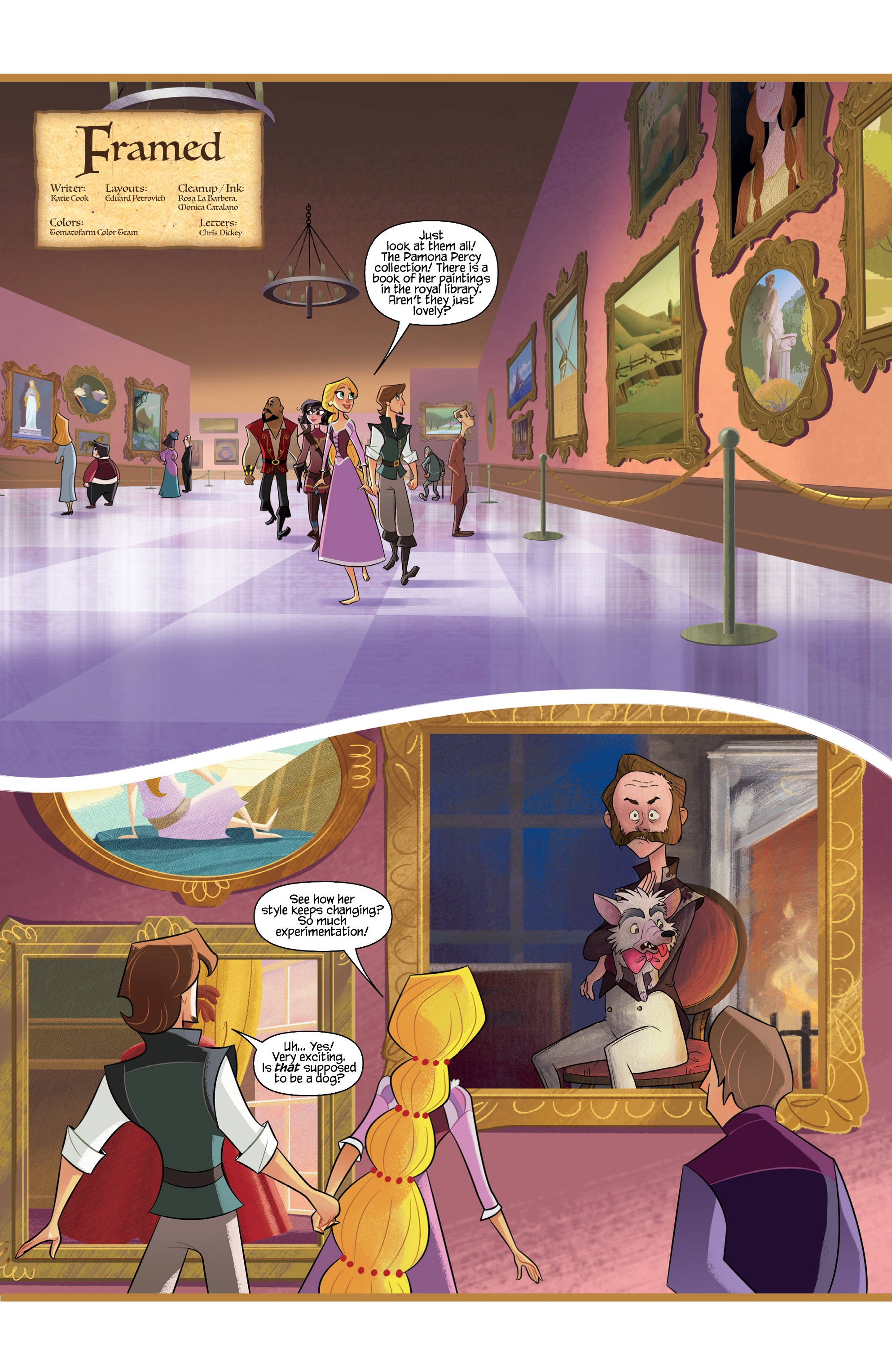 Read online Tangled: The Series: Hair and Now comic -  Issue #3 - 3