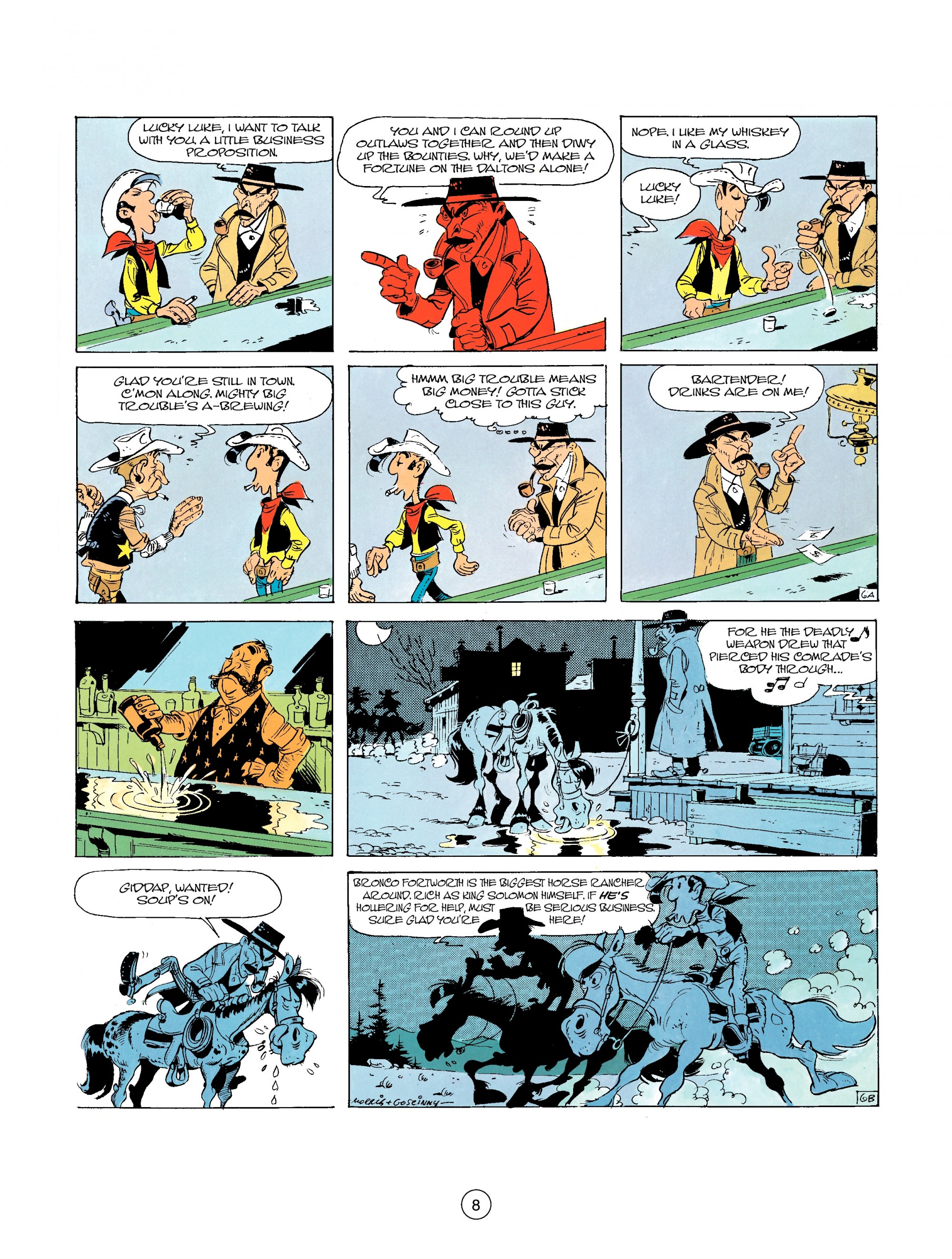 Read online A Lucky Luke Adventure comic -  Issue #26 - 8