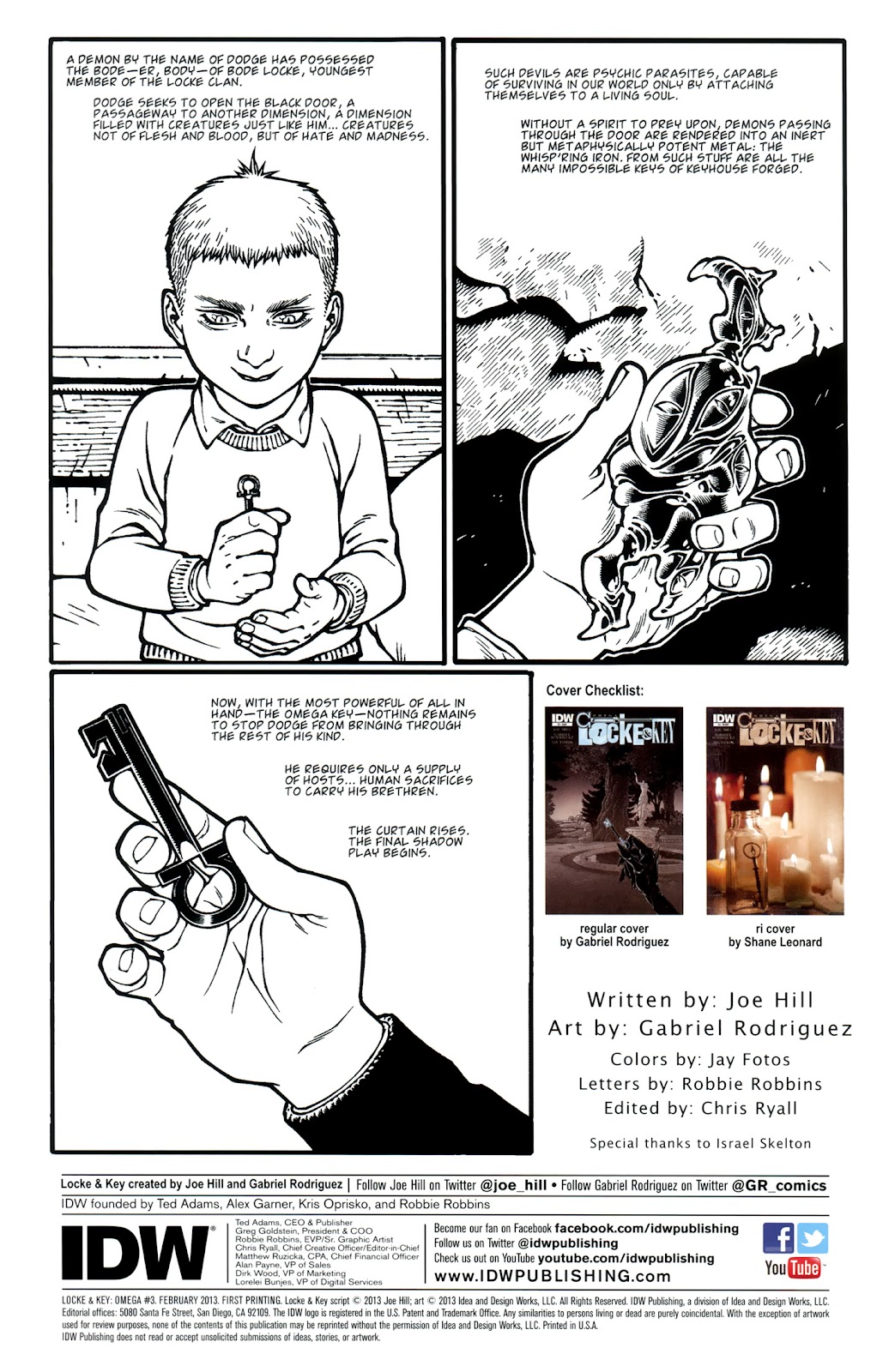 Locke & Key: Omega issue 3 - Page 3