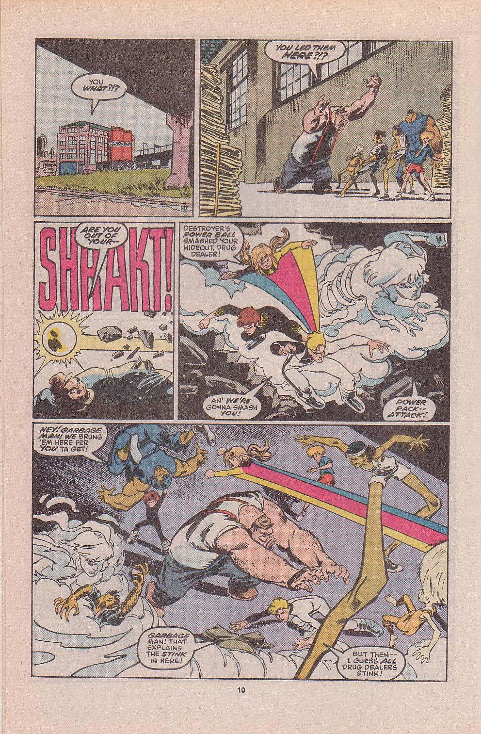 Read online Power Pack (1984) comic -  Issue #32 - 11