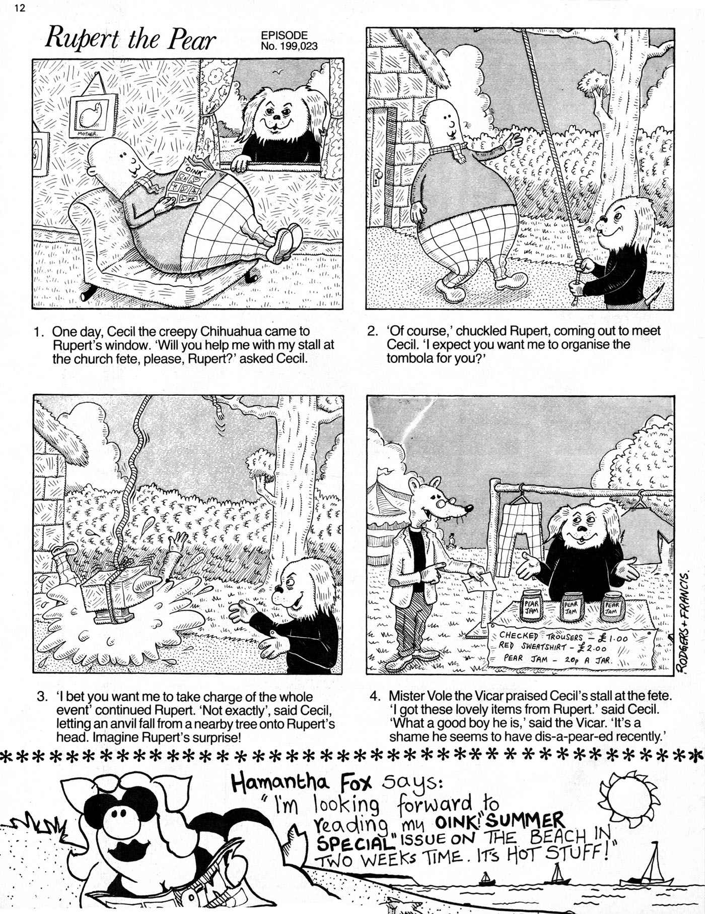 Read online Oink! comic -  Issue #6 - 12