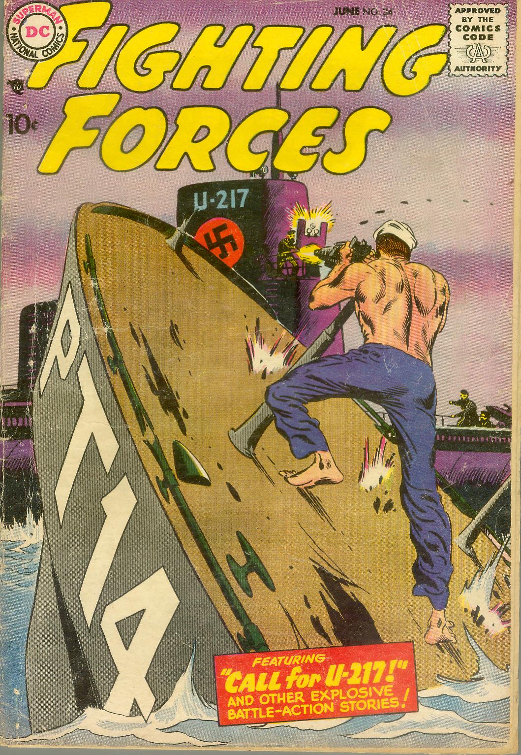 Read online Our Fighting Forces comic -  Issue #34 - 1