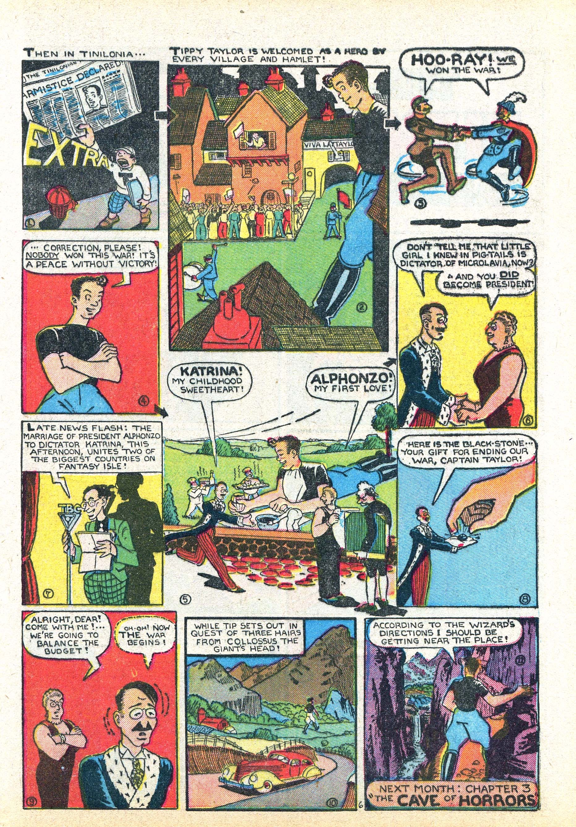 Read online Amazing Mystery Funnies comic -  Issue #18 - 40