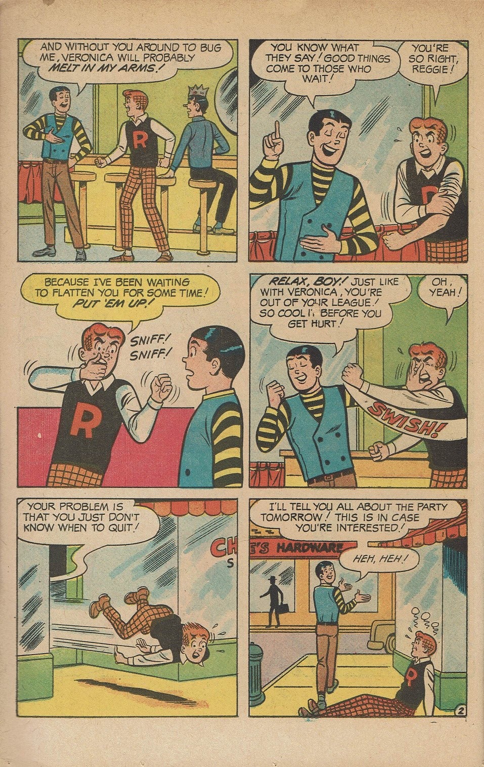 Read online Reggie and Me (1966) comic -  Issue #30 - 14