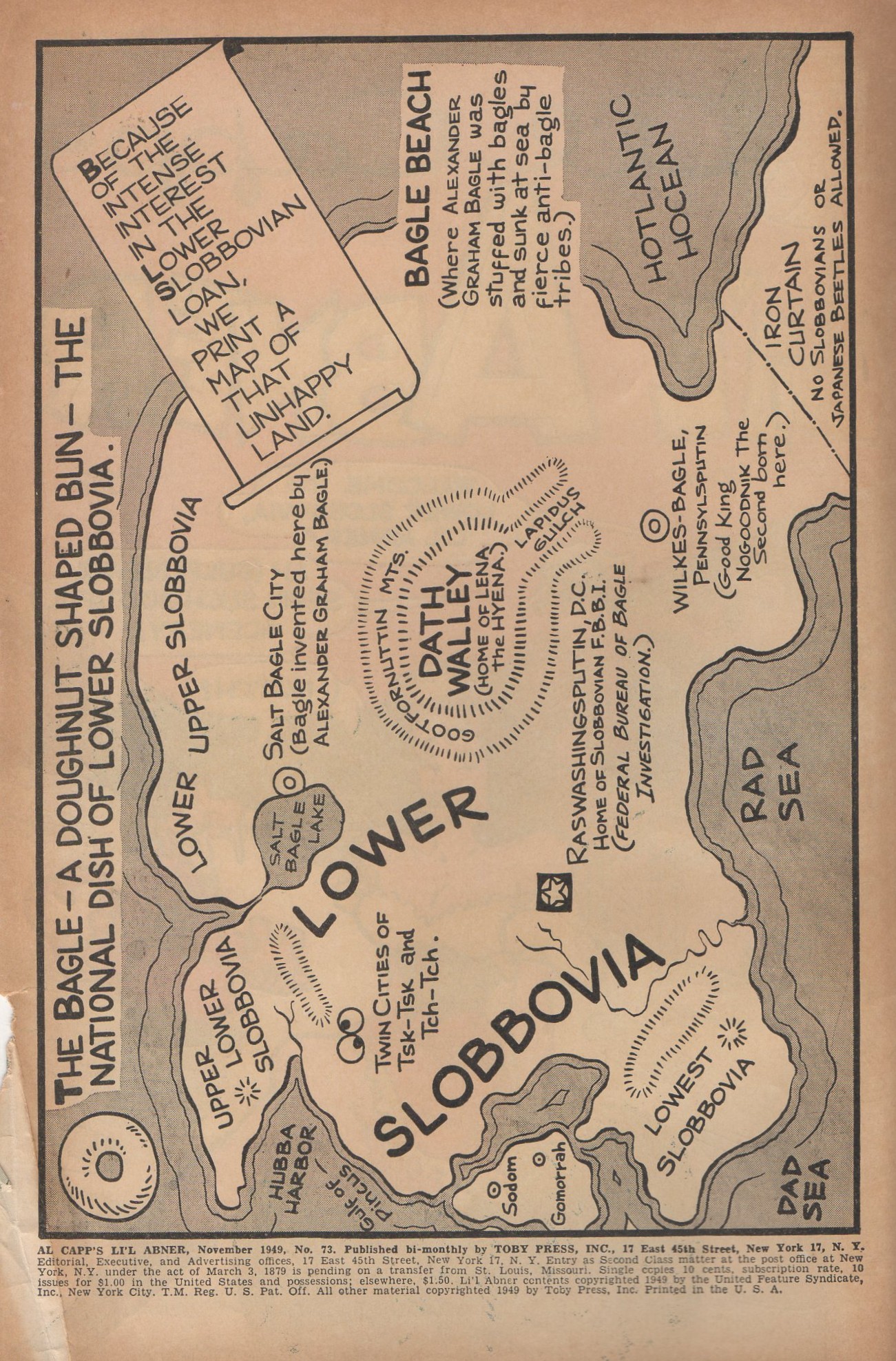 Read online Li'l Abner Comics comic -  Issue #73 - 2