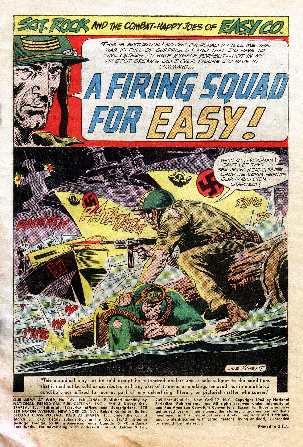Read online Our Army at War (1952) comic -  Issue #139 - 3