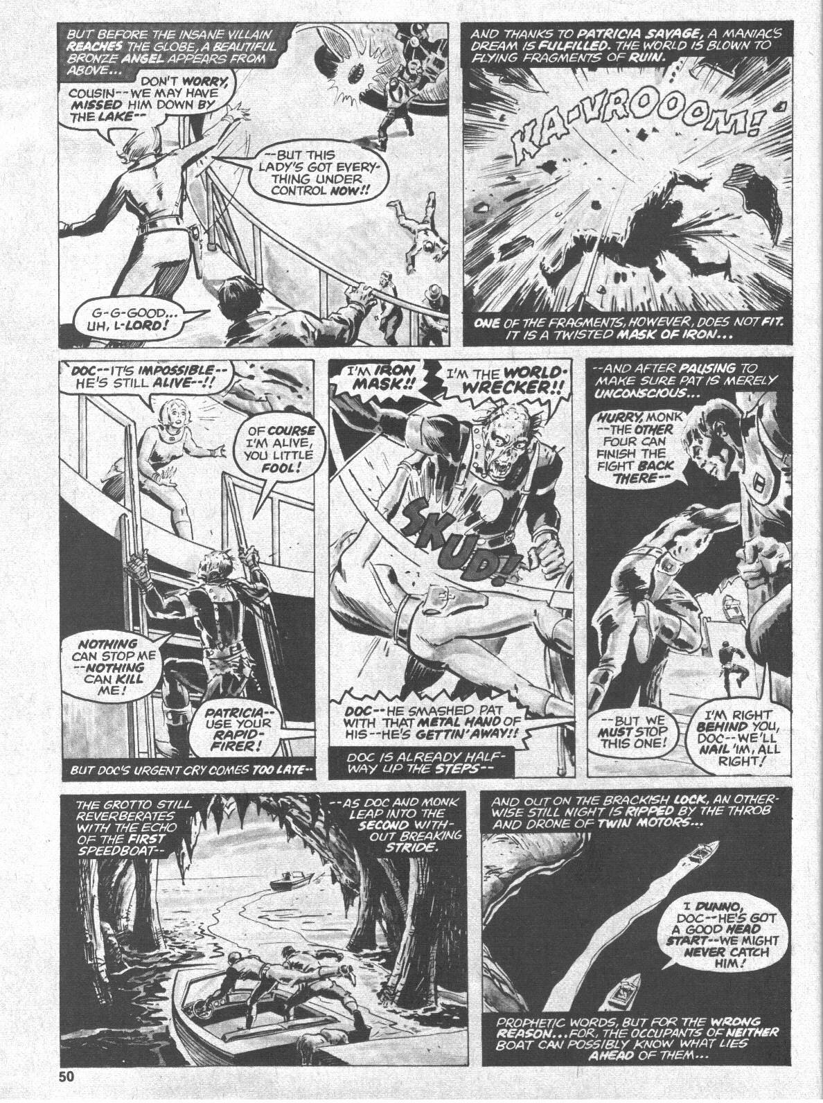 Read online Doc Savage (1975) comic -  Issue #5 - 50
