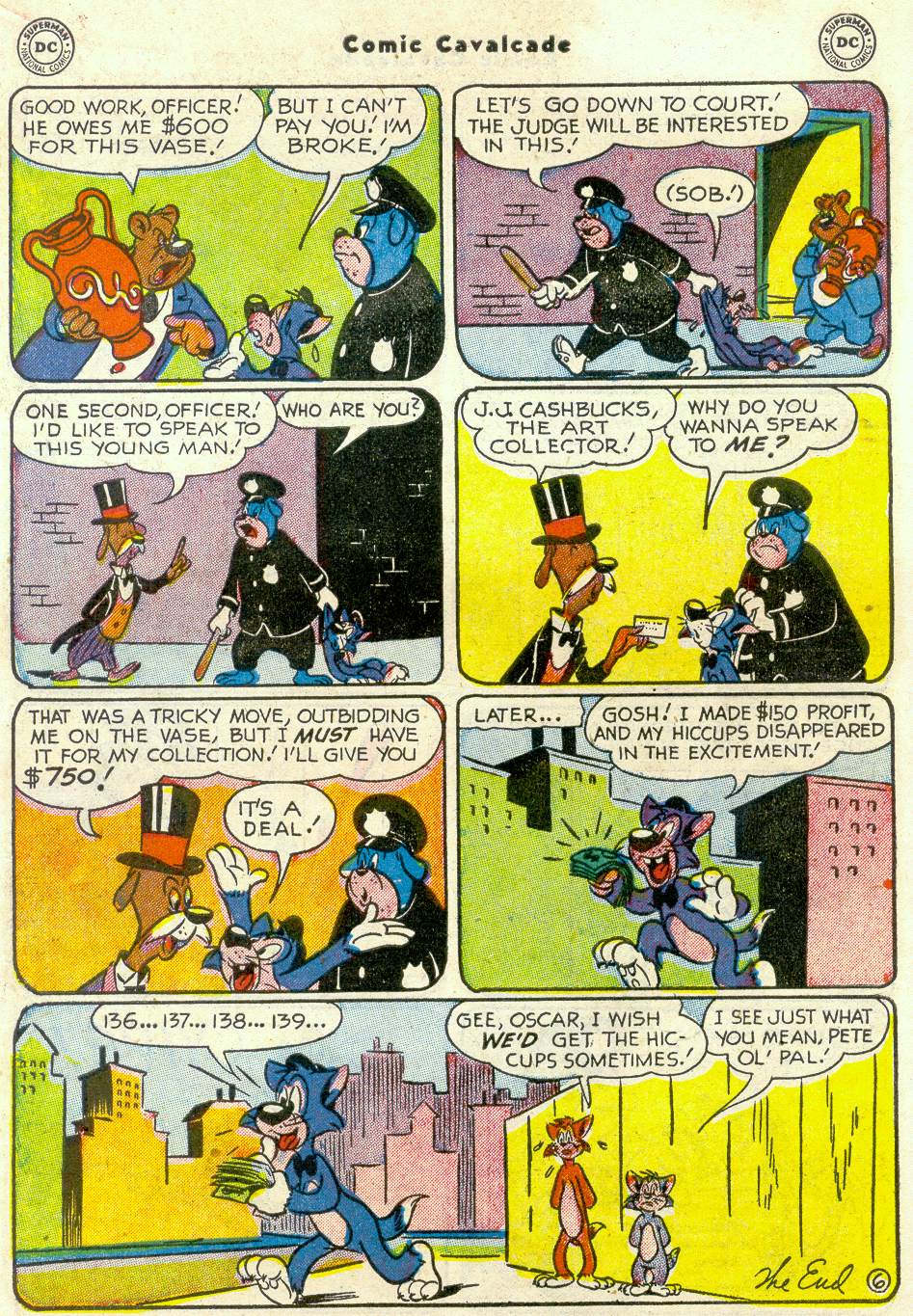 Read online Comic Cavalcade comic -  Issue #49 - 18