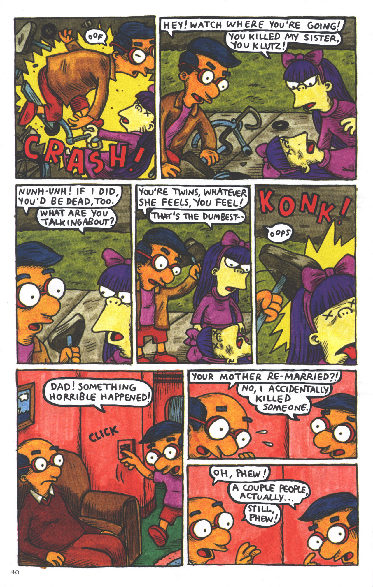 Read online Treehouse of Horror comic -  Issue #15 - 43