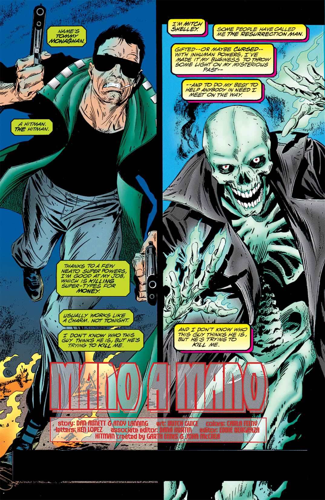 Read online Resurrection Man (1997) comic -  Issue #10 - 2