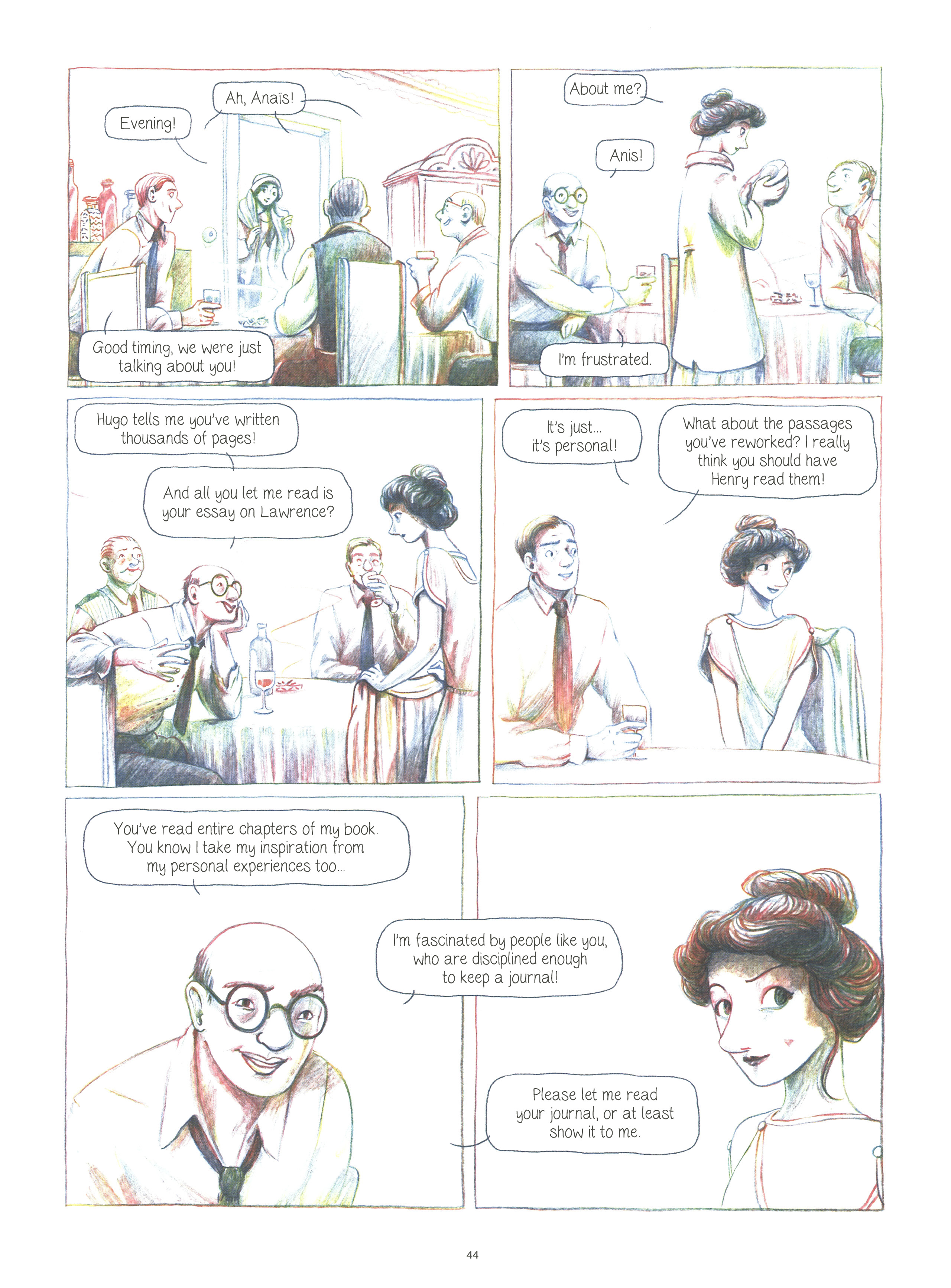 Read online Anais Nin: On the Sea of Lies comic -  Issue # TPB (Part 1) - 43