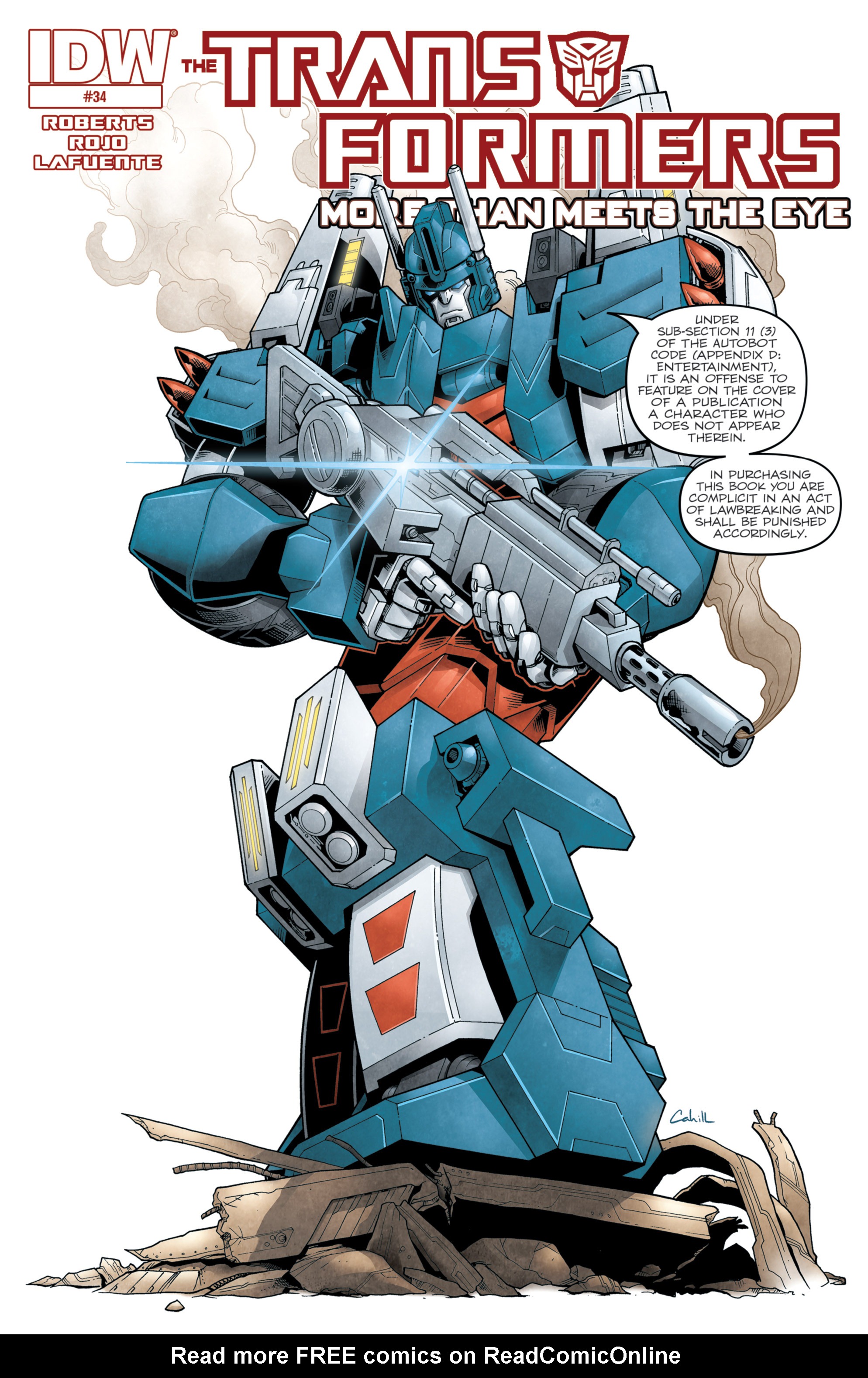 Read online The Transformers: More Than Meets The Eye comic -  Issue #34 - 1