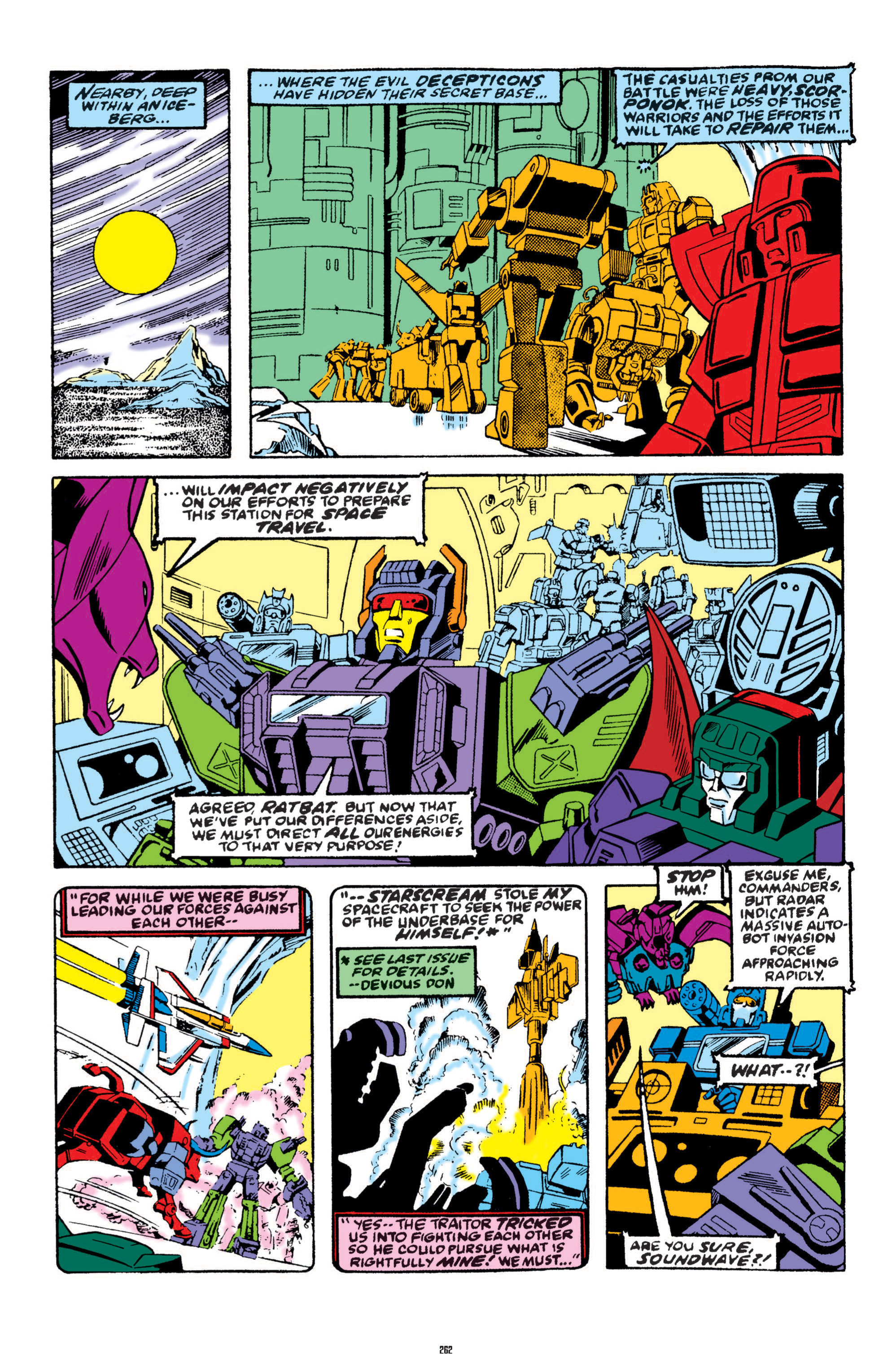 Read online The Transformers Classics comic -  Issue # TPB 4 - 263