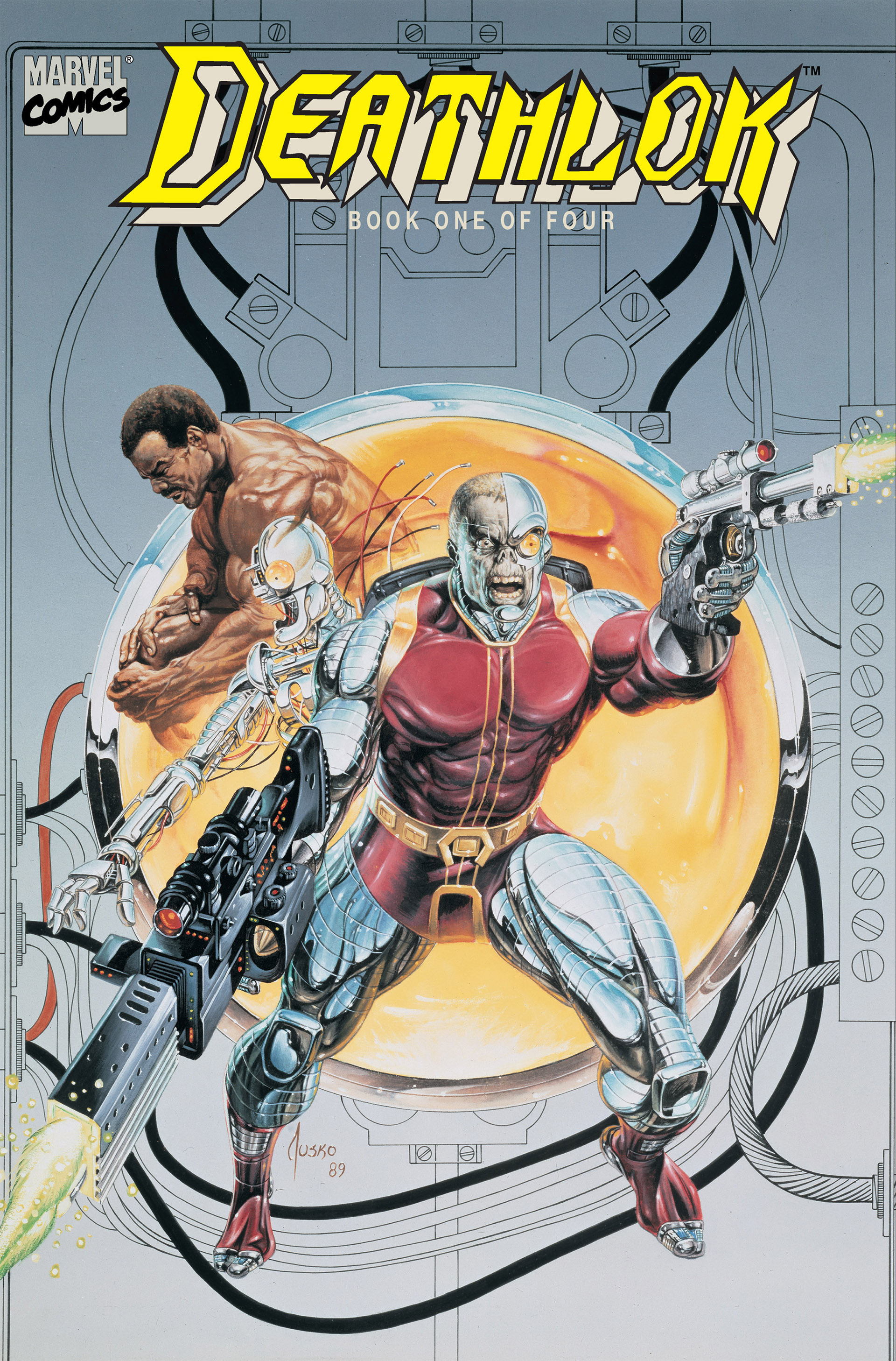 Read online Deathlok (1990) comic -  Issue #1 - 1