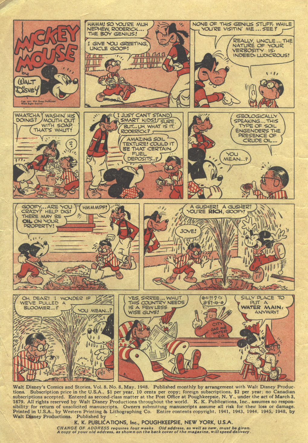 Read online Walt Disney's Comics and Stories comic -  Issue #92 - 2