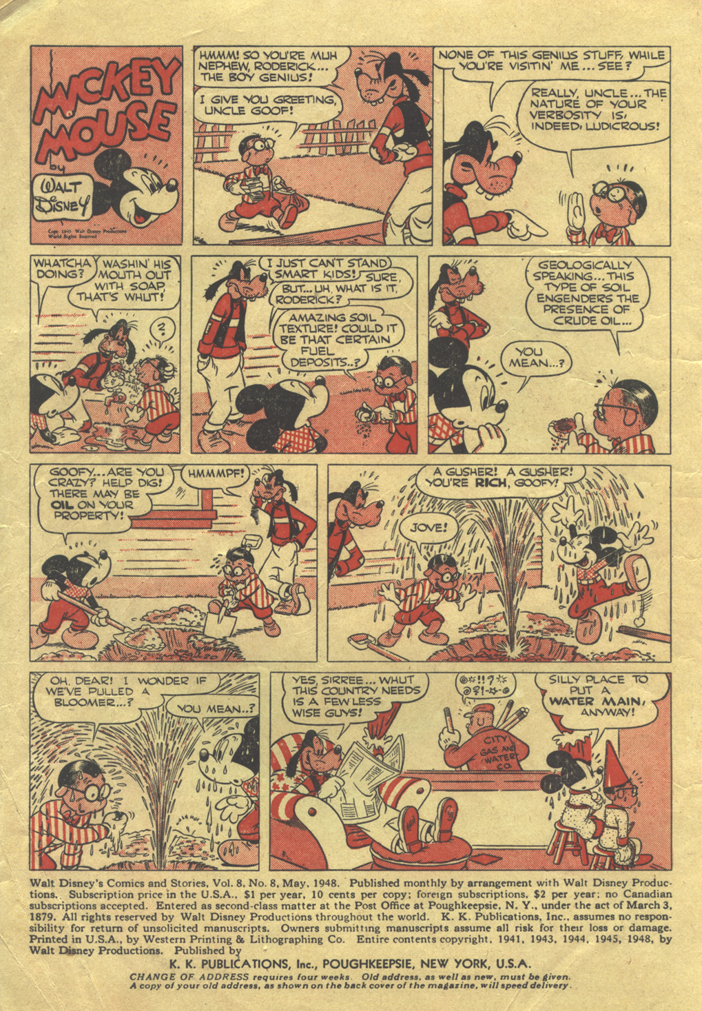 Walt Disney's Comics and Stories issue 92 - Page 2