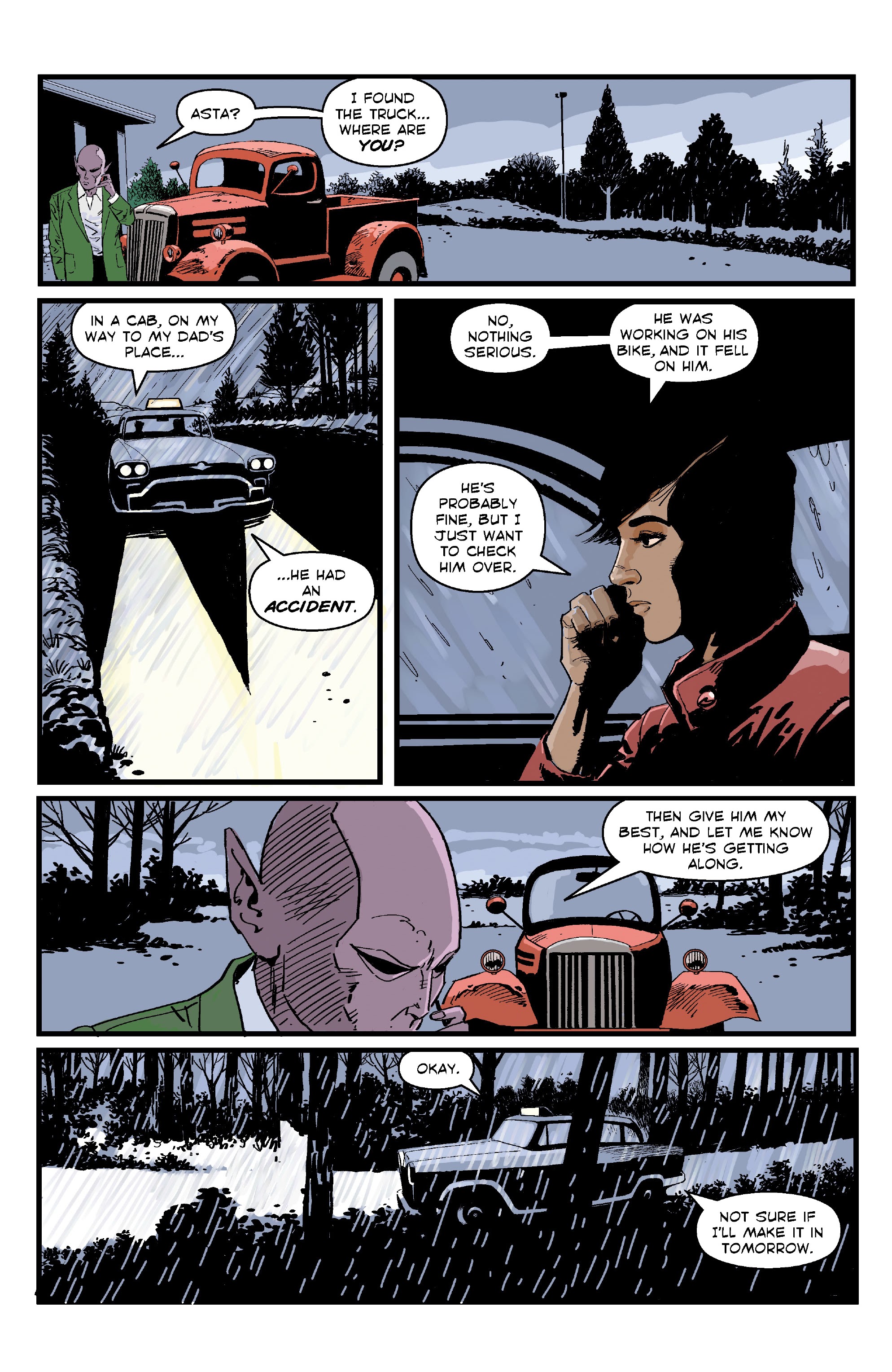 Read online Resident Alien: Your Ride's Here comic -  Issue #4 - 22