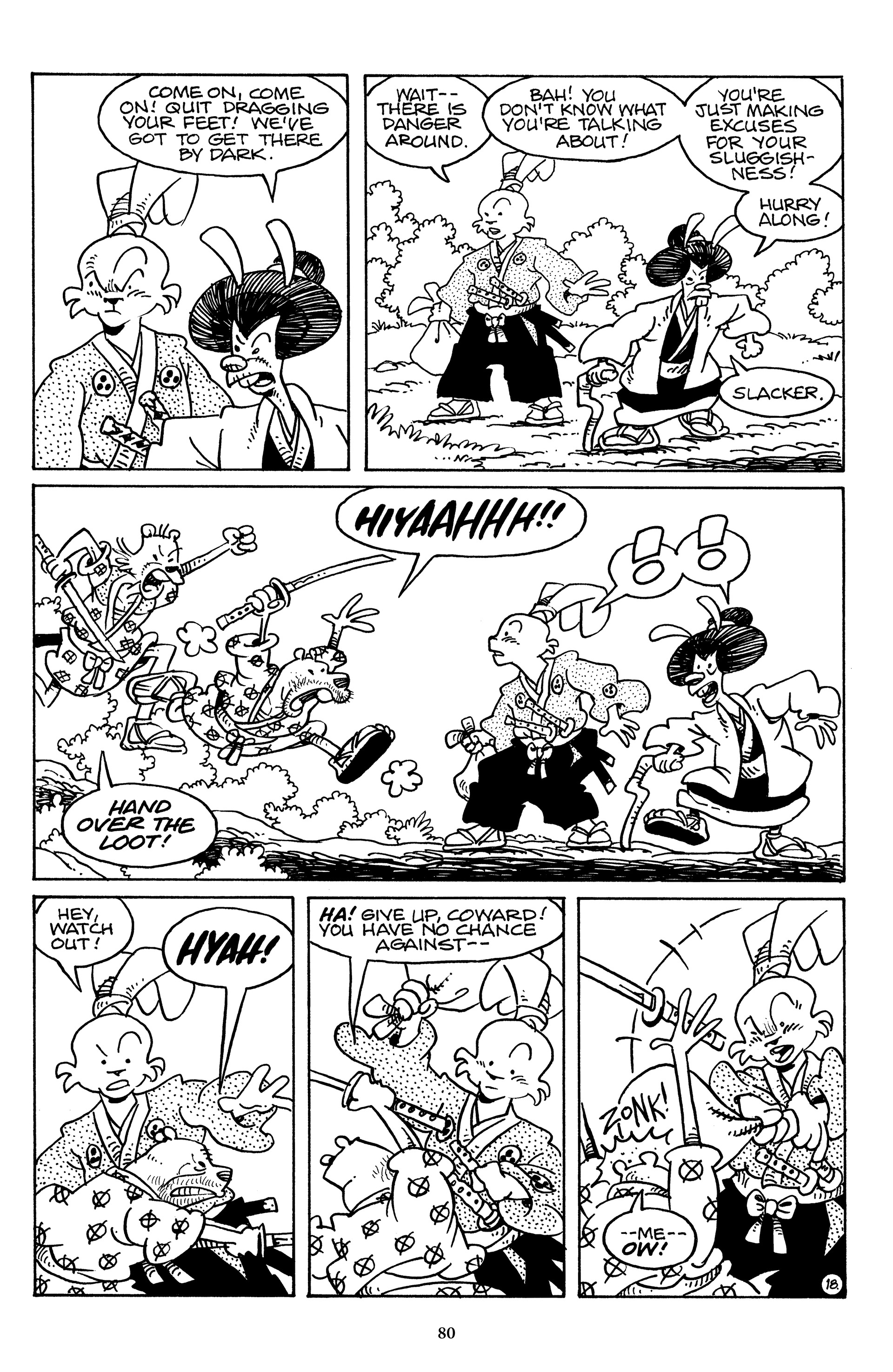 Read online The Usagi Yojimbo Saga (2021) comic -  Issue # TPB 5 (Part 1) - 80