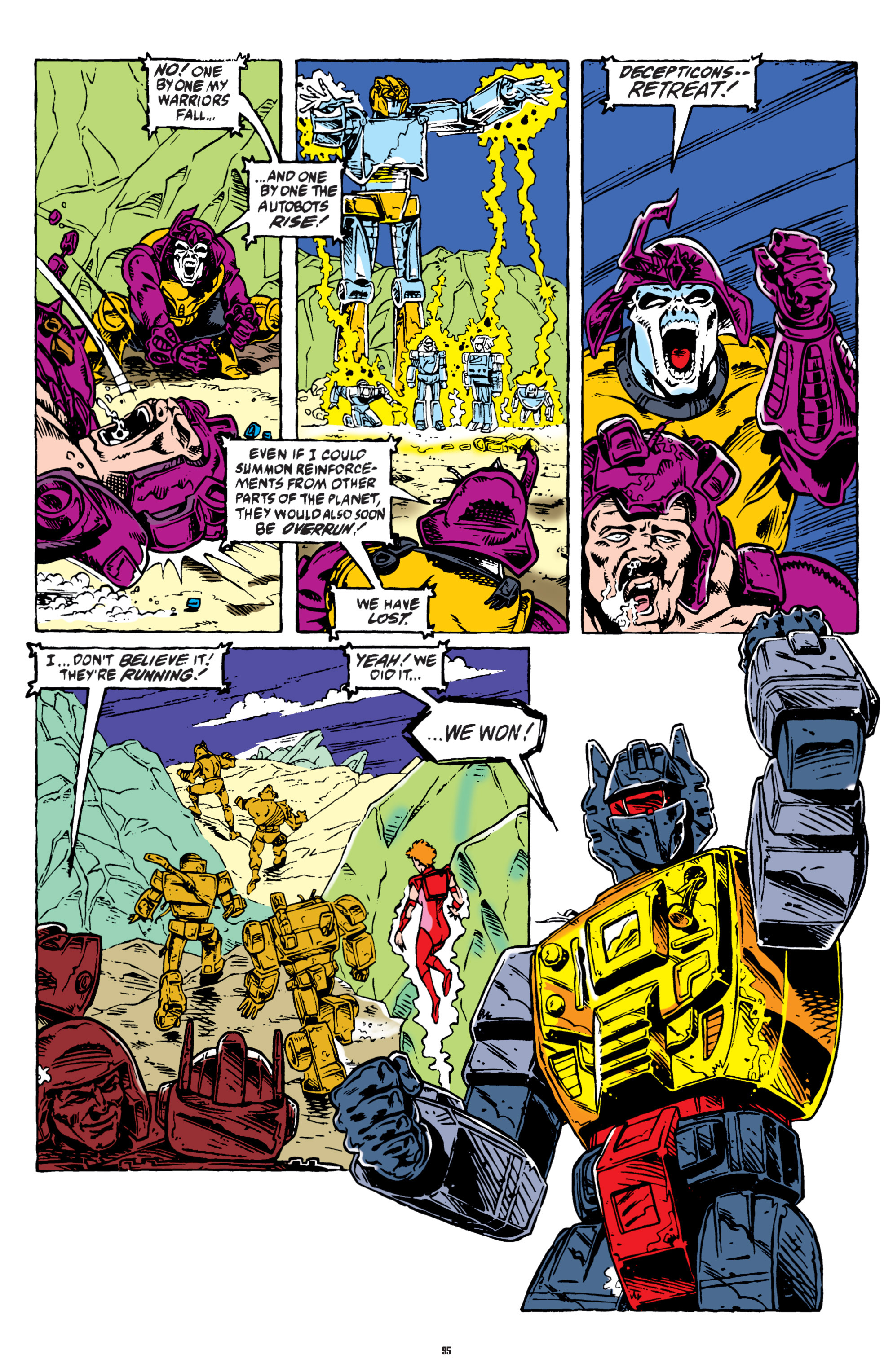 Read online The Transformers Classics comic -  Issue # TPB 7 - 95