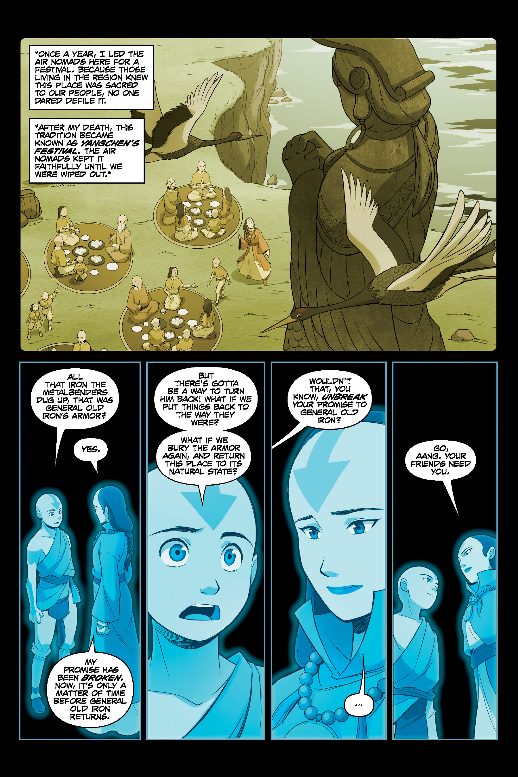 Read online Nickelodeon Avatar: The Last Airbender - The Rift comic -  Issue # _Omnibus (Part 2) - 70