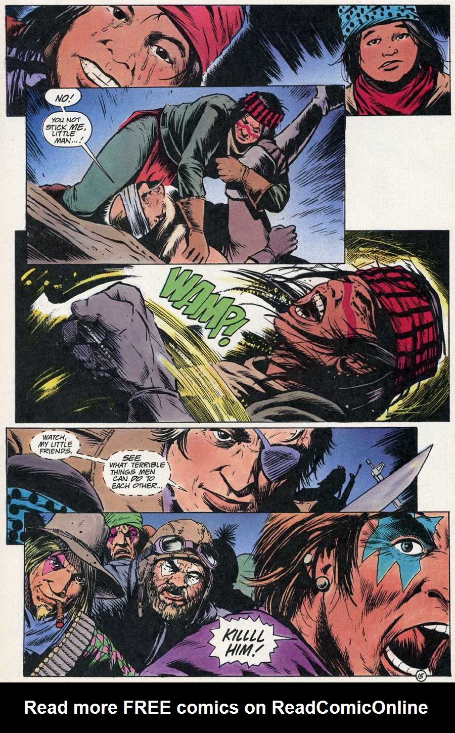 Read online Scout: War Shaman comic -  Issue #4 - 16