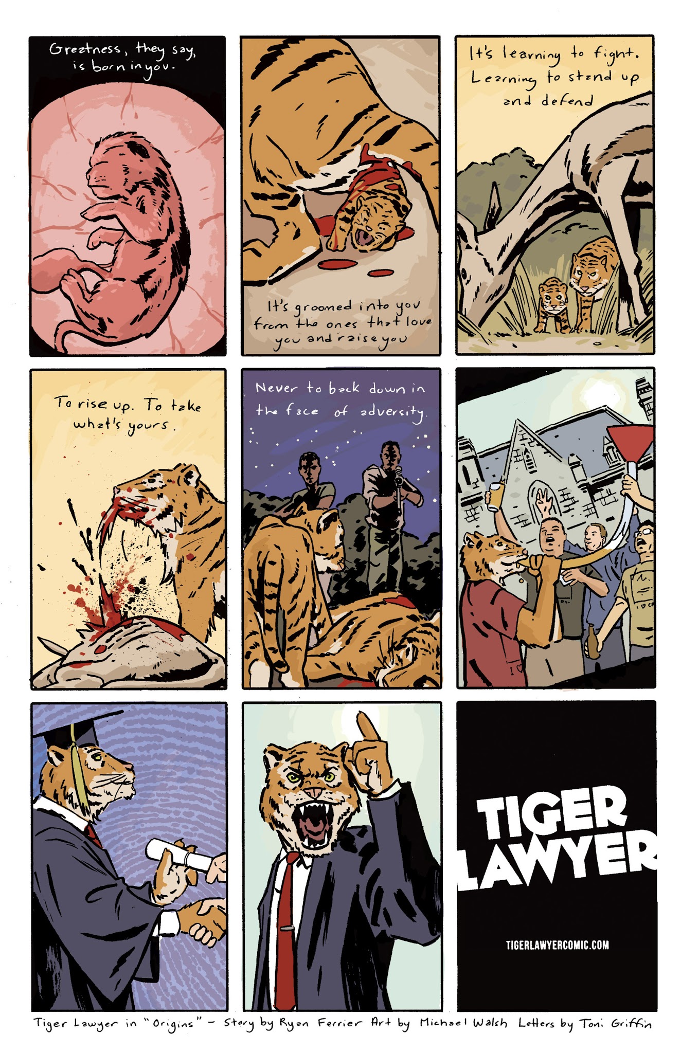 Read online Tiger Lawyer comic -  Issue #3 - 36