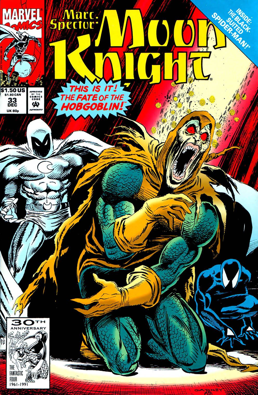 Read online Marc Spector: Moon Knight comic -  Issue #33 - 1