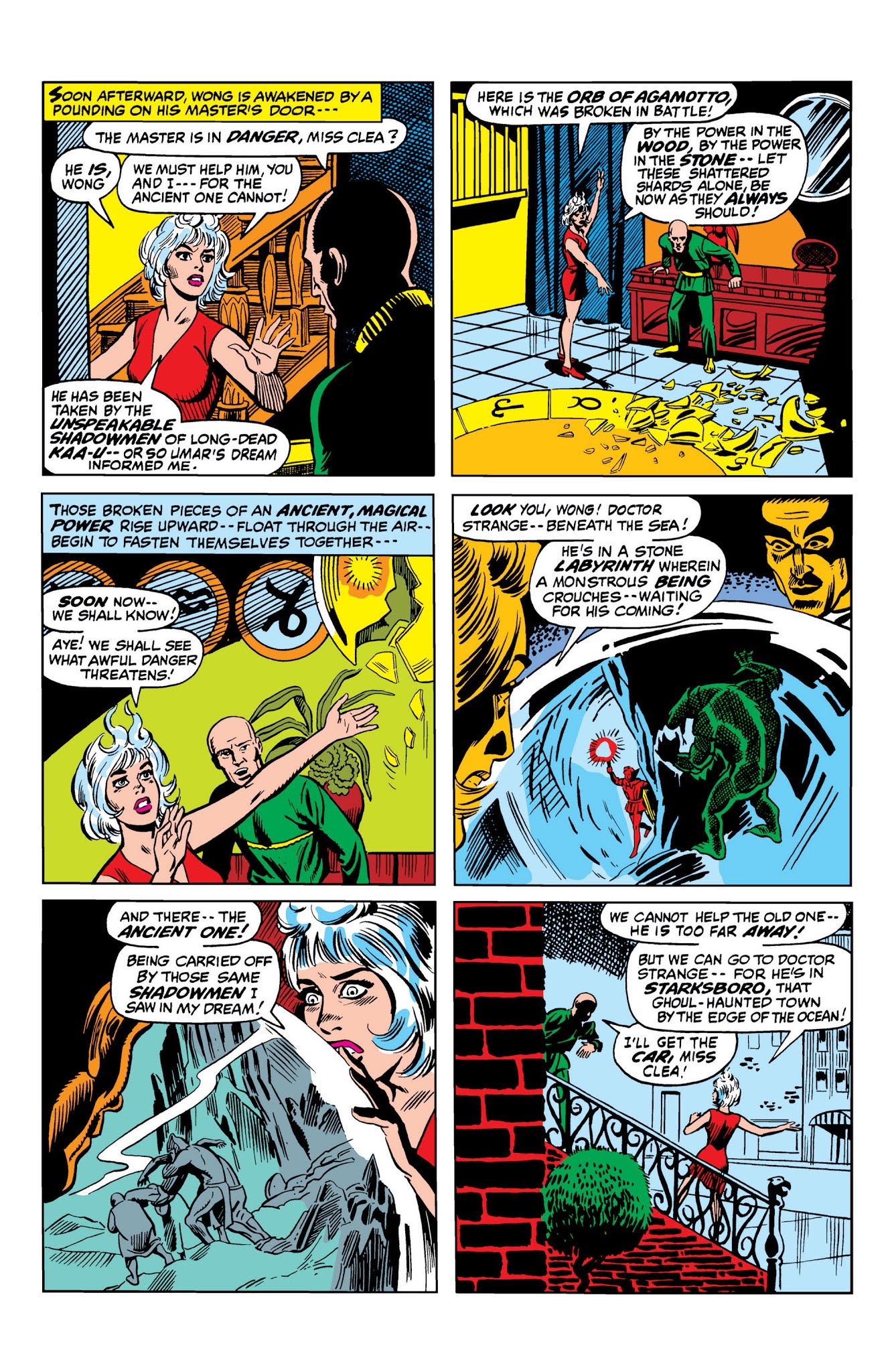Read online Marvel Masterworks: Doctor Strange comic -  Issue # TPB 4 (Part 2) - 96
